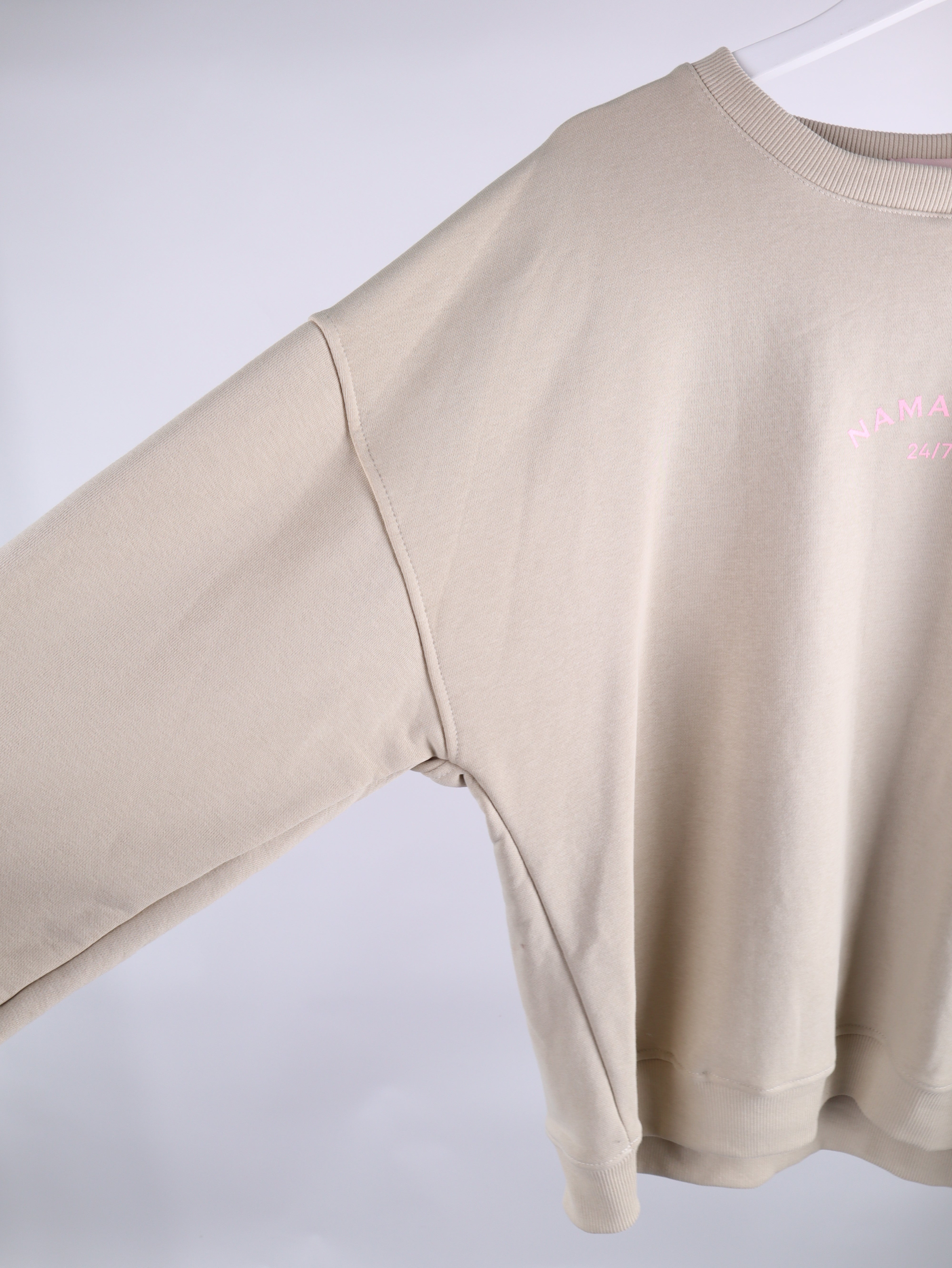 Sweatshirt mit Rückenprint NAMASTE