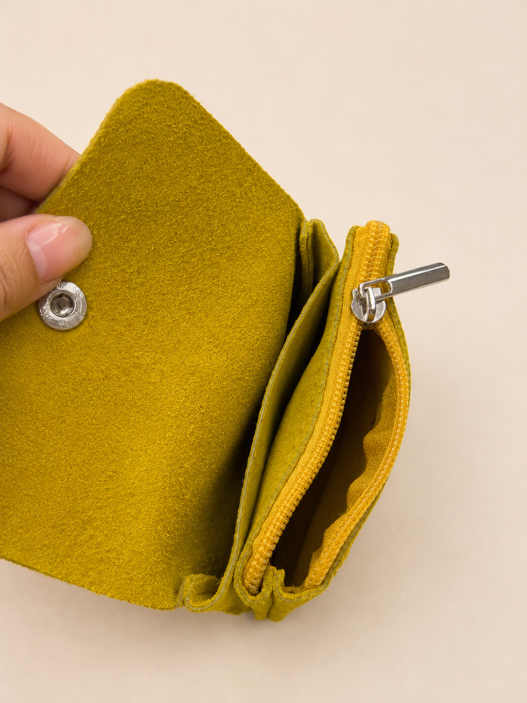 Wildleder Geldbörse Small
