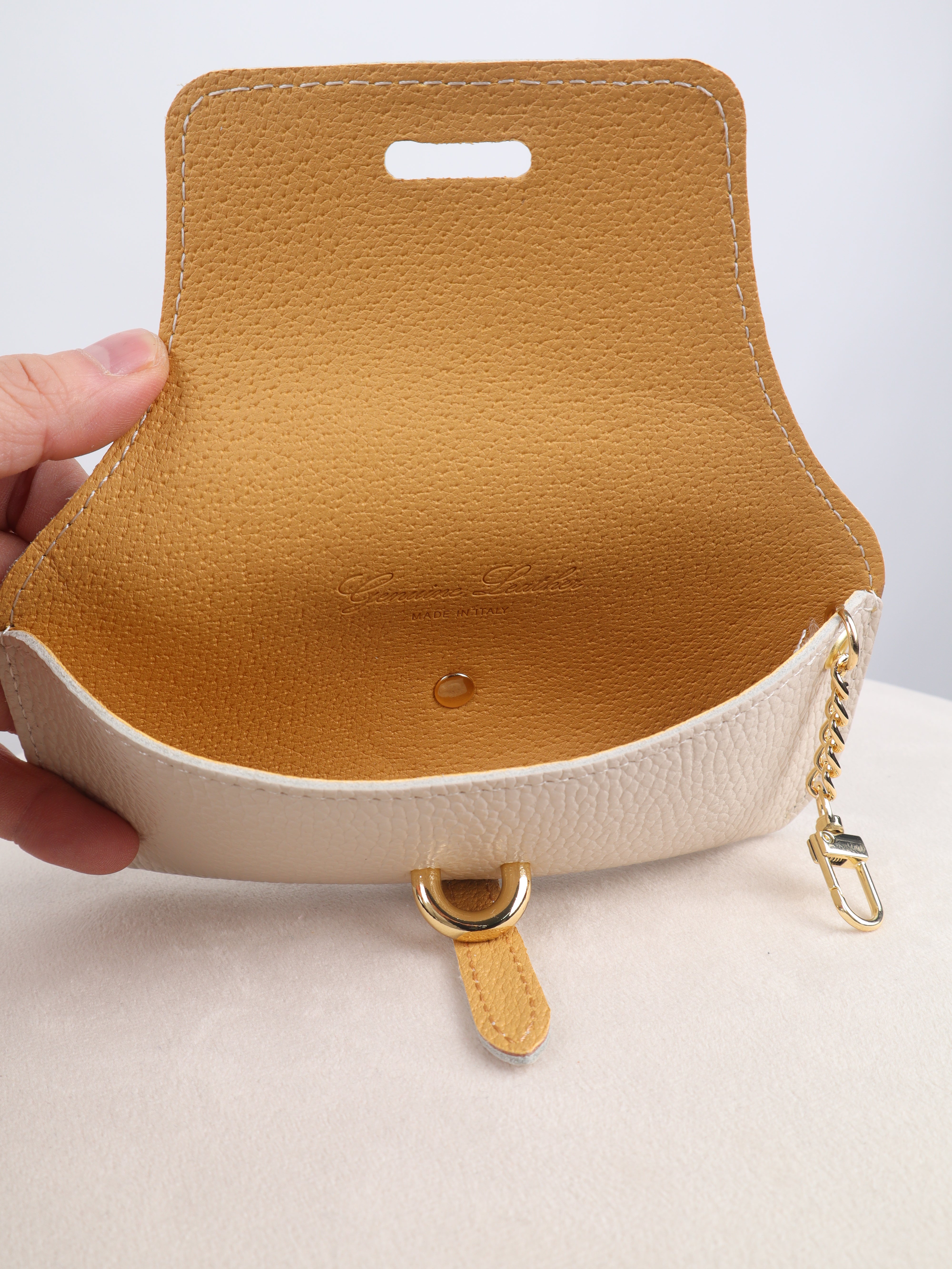 Leder Brillenetui