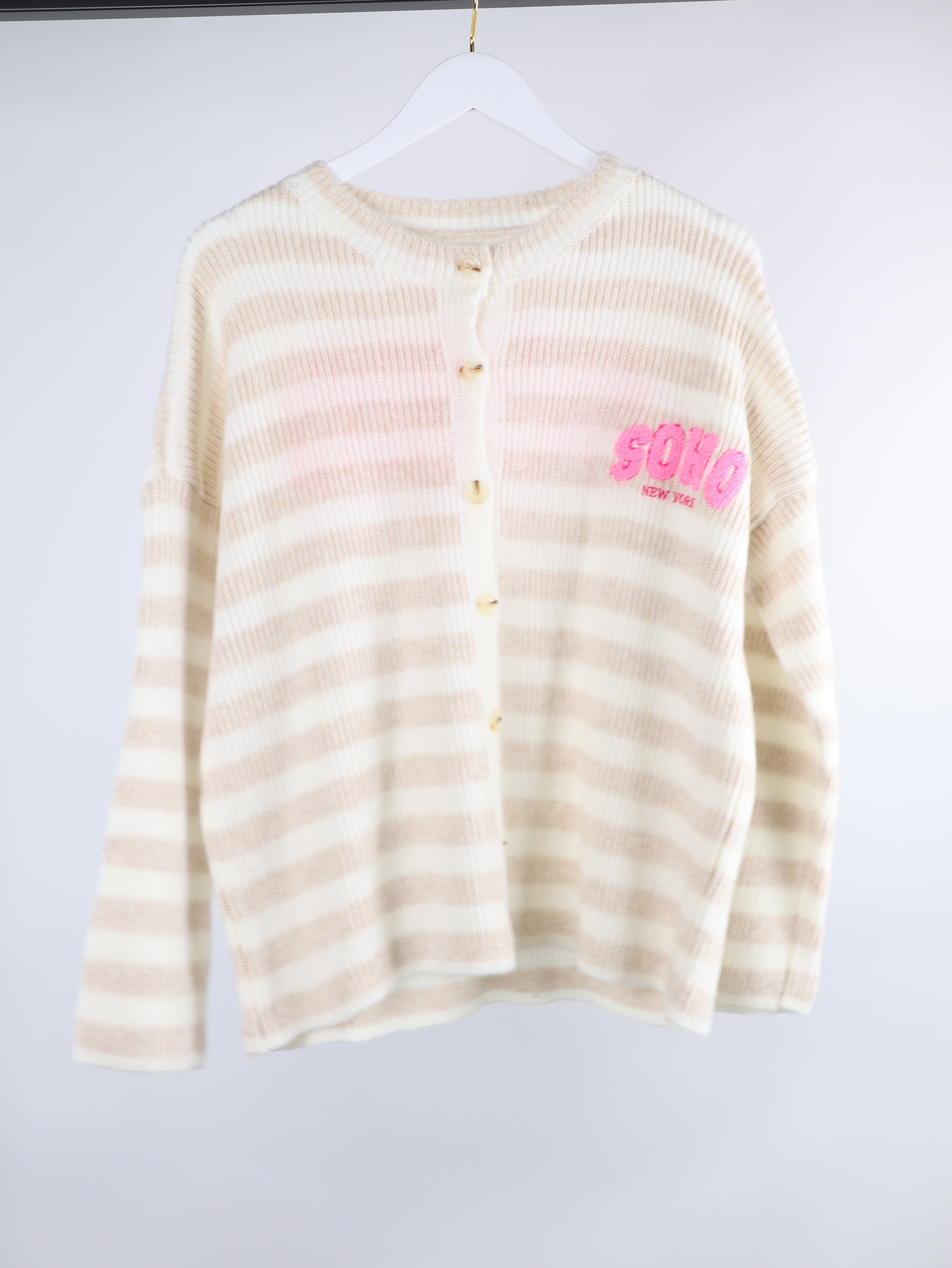 Streifen Strickjacke SOHO