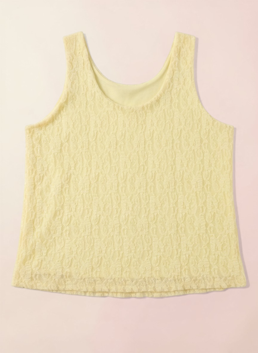 Spitzen Top – gefüttert