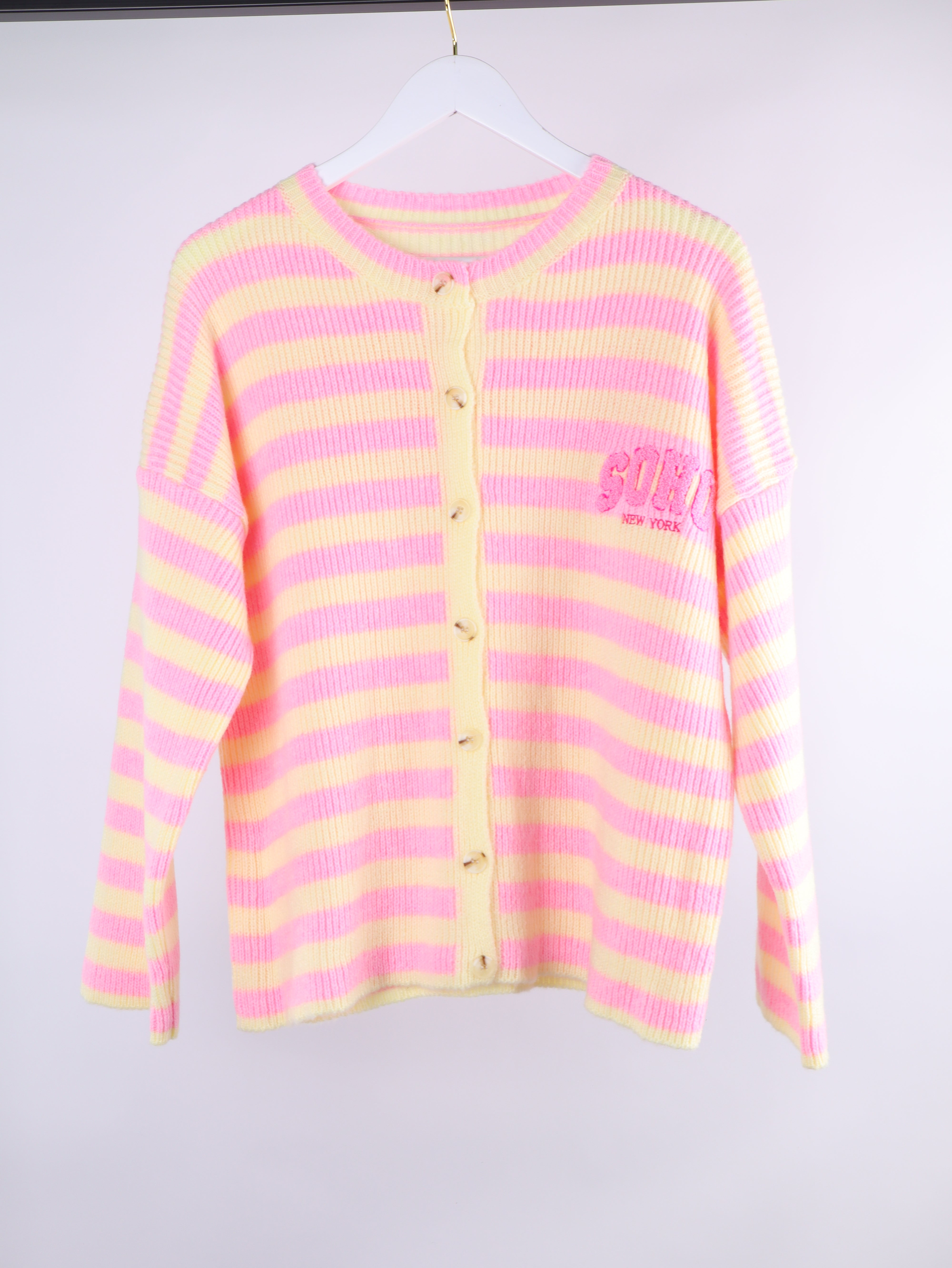 Streifen Strickjacke SOHO