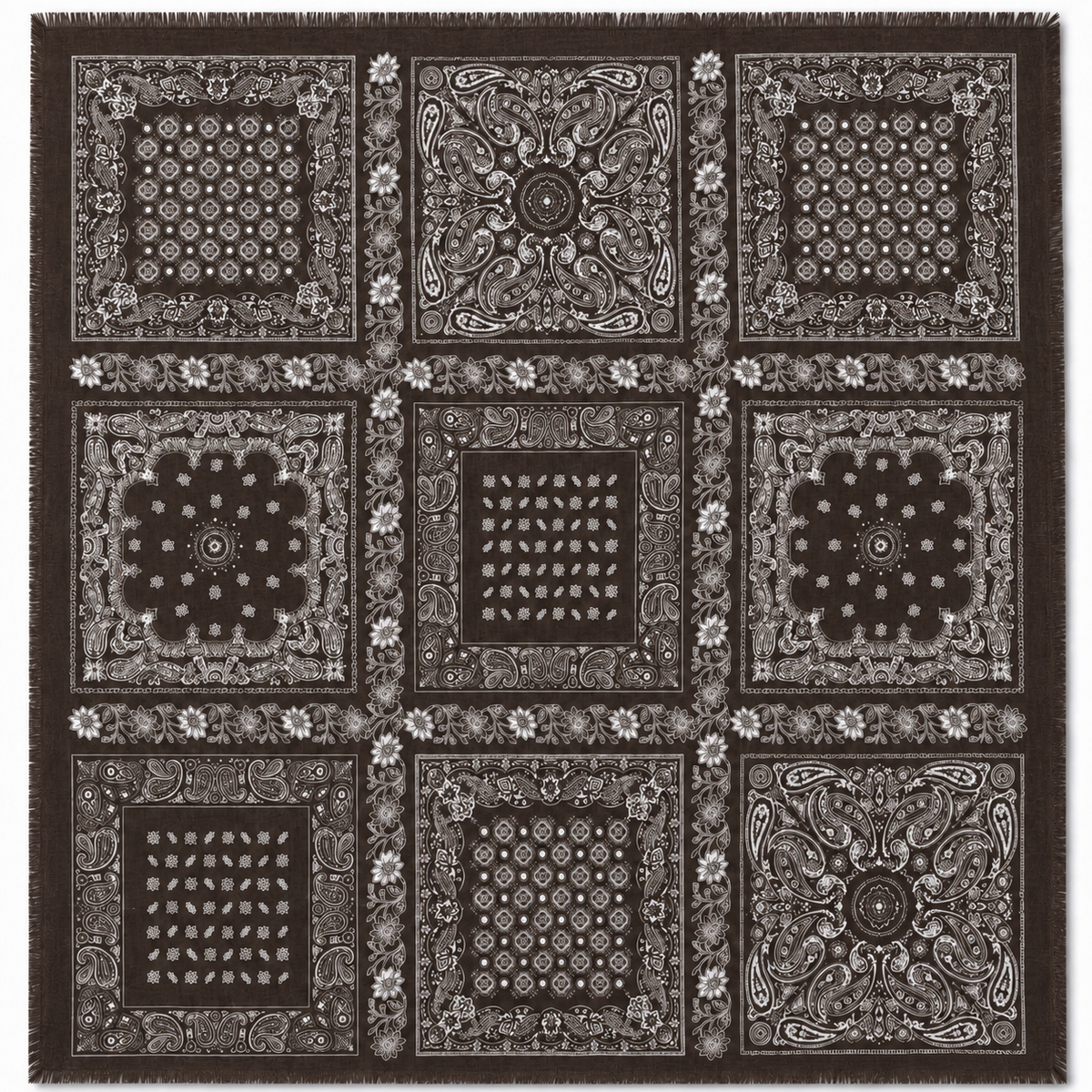 Viereckstuch BANDANA PATCHWORK