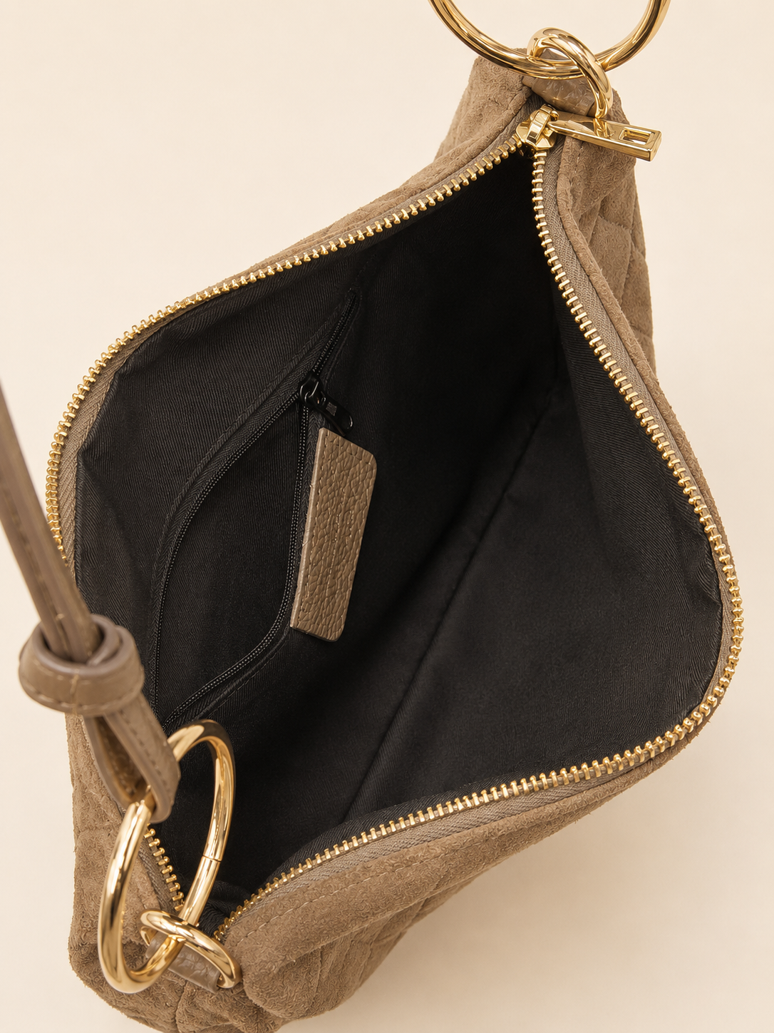 Croco-Optik Leder Tasche CLEO