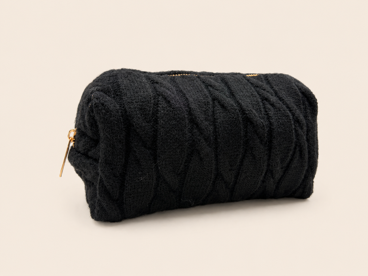 Kosmetiktasche CABLE KNIT