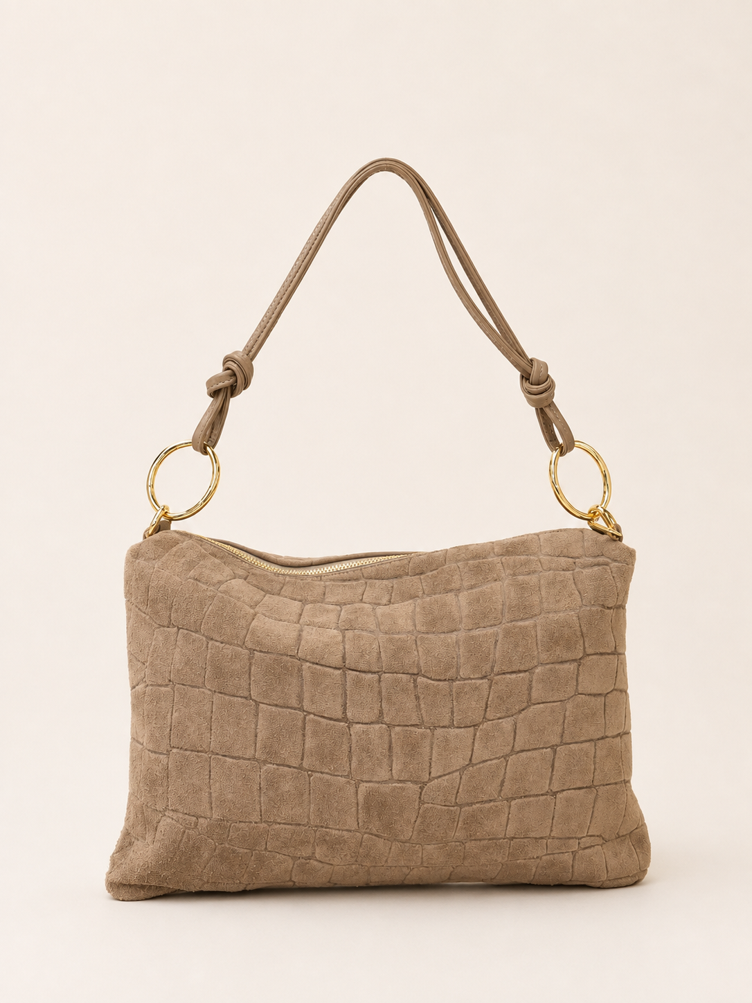 Croco-Optik Leder Tasche CLEO