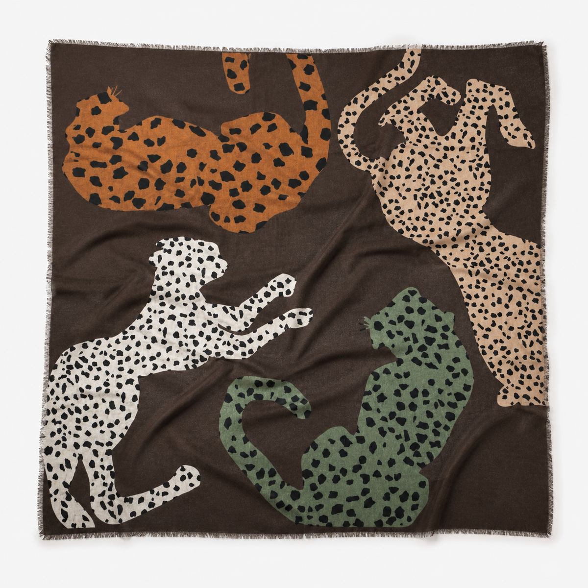Viereckstuch WILD CATS