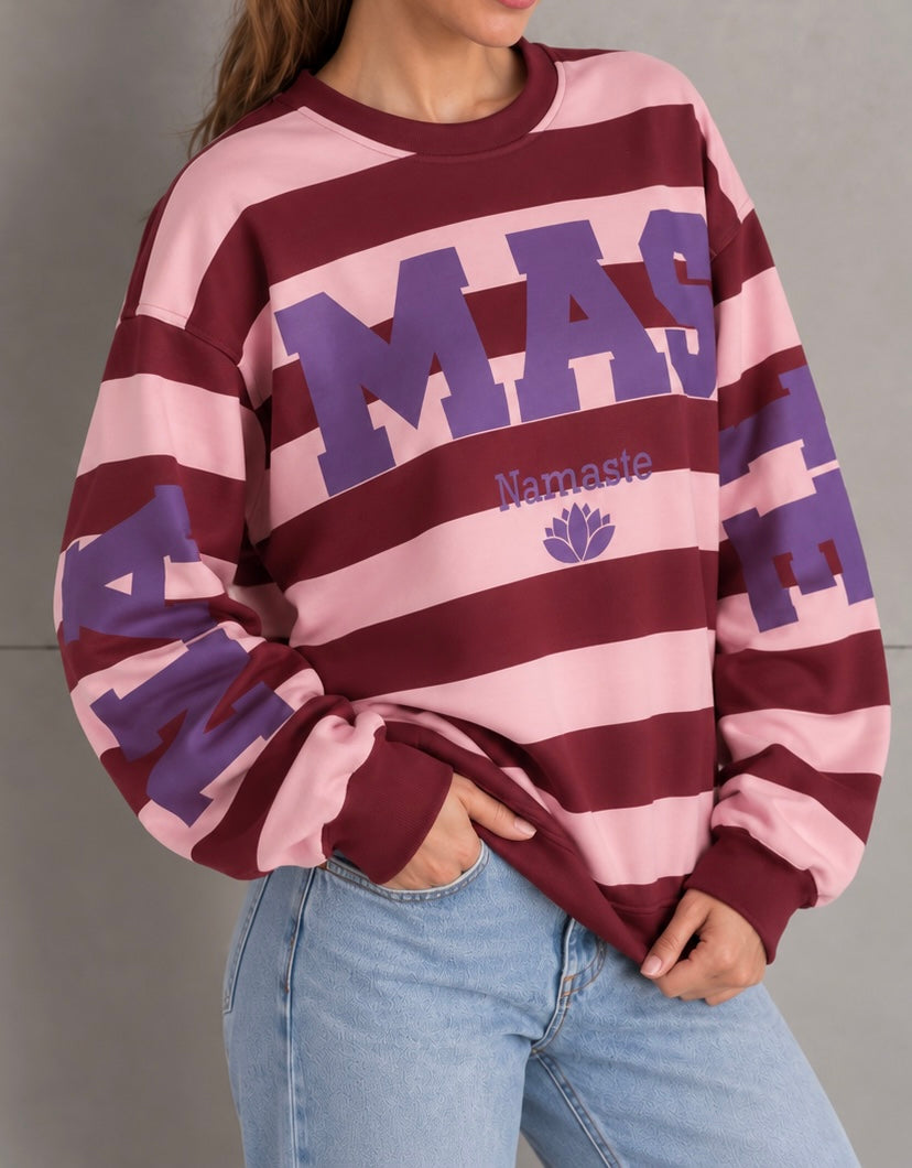 Butterstoff Sweater NAMASTE STRIPES