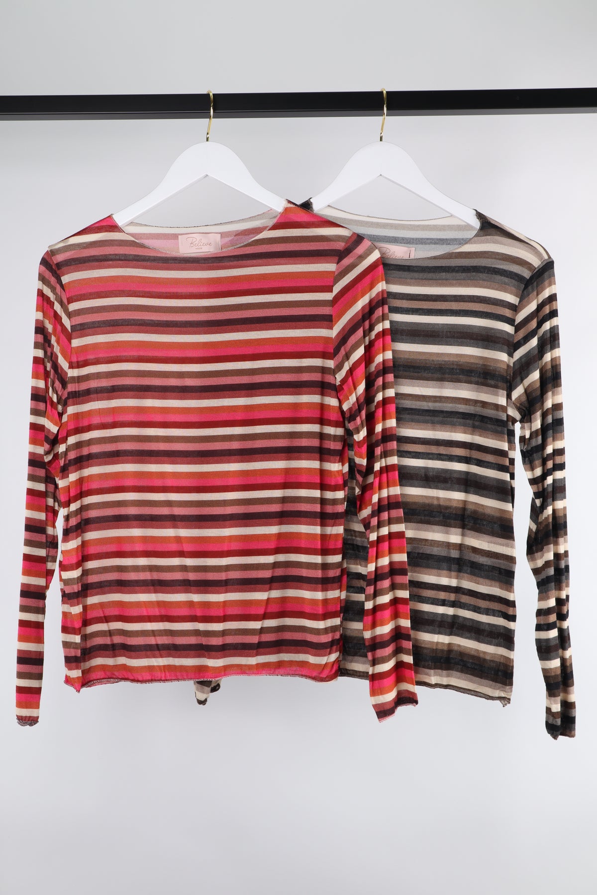 KASCHMIR LANGARMSHIRT FINE LINES
