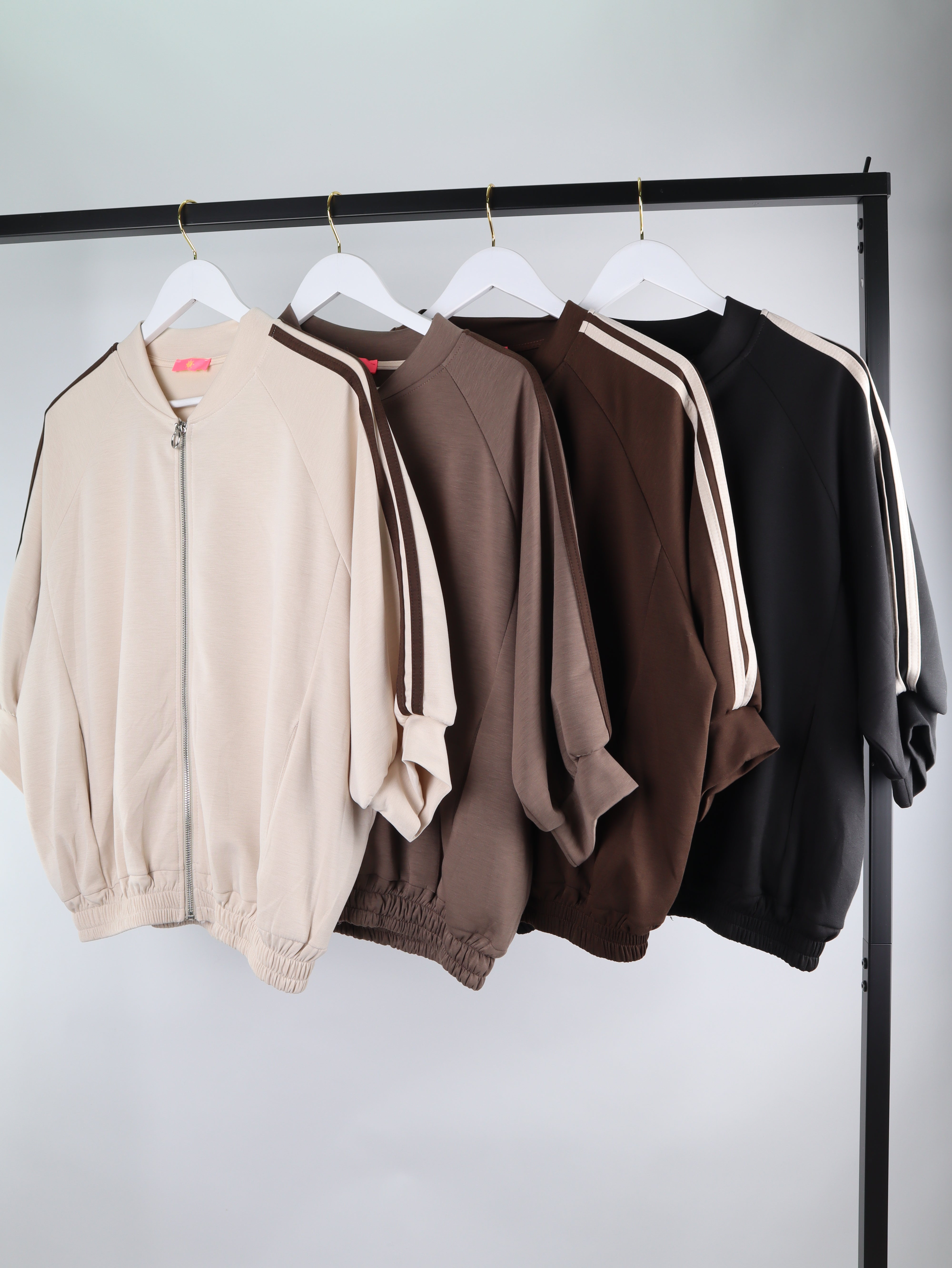 Butterstoff Blouson DOUBLE STRIPE