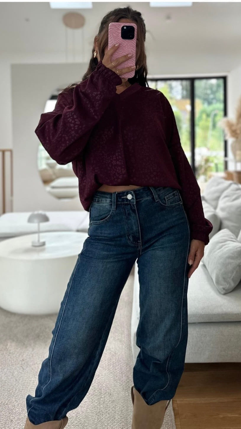 Butterstoff Sweater LEO SPOTS