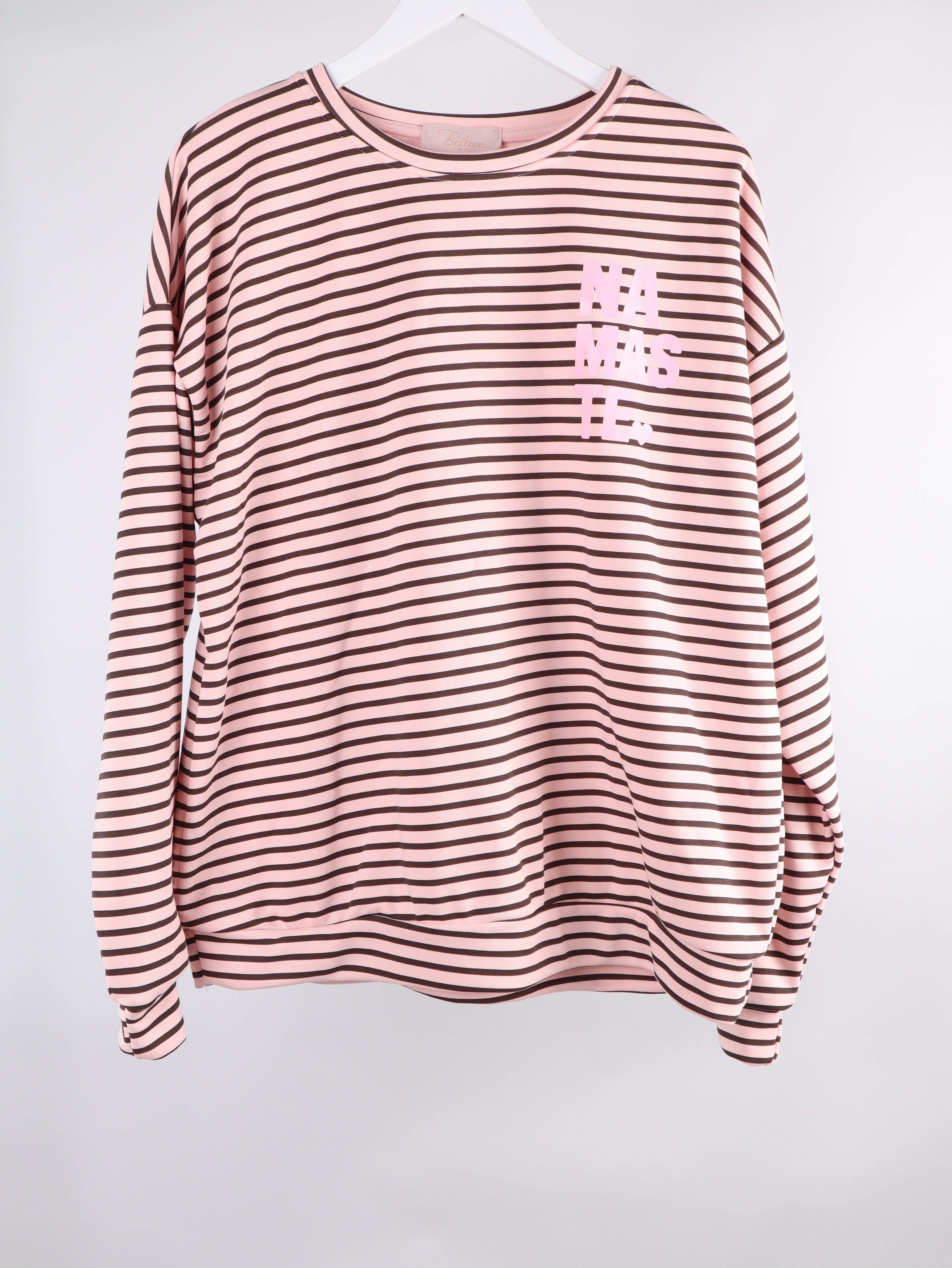Oversize Streifen Sweater NAMASTE