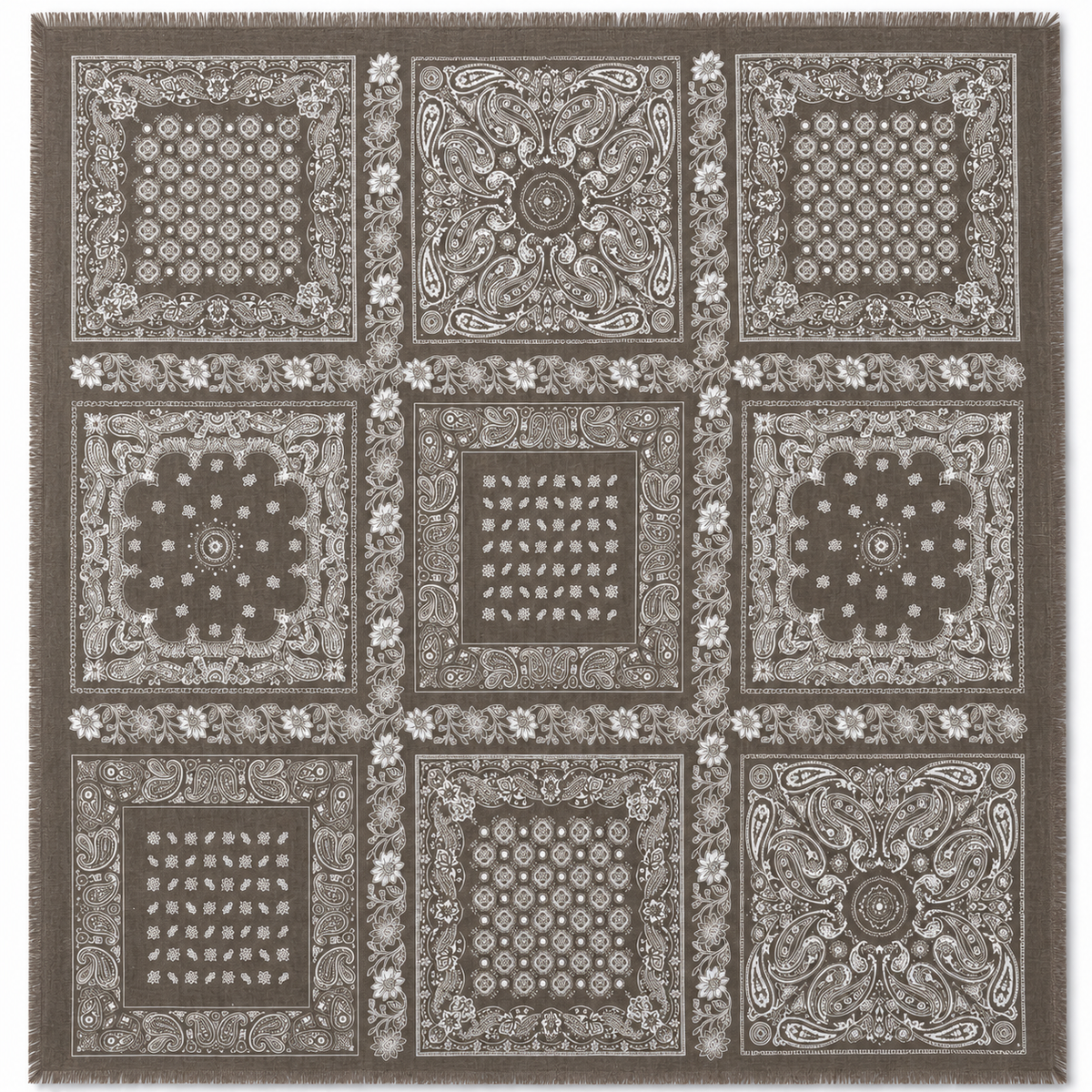 Viereckstuch BANDANA PATCHWORK
