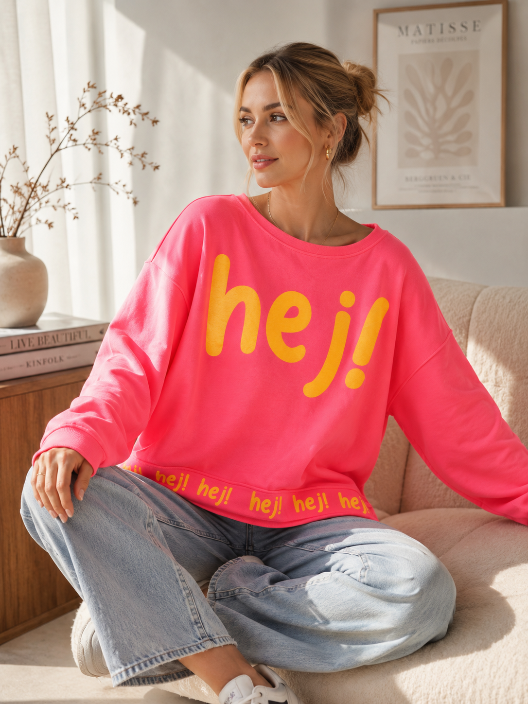 Oversize Sweatshirt HEJ