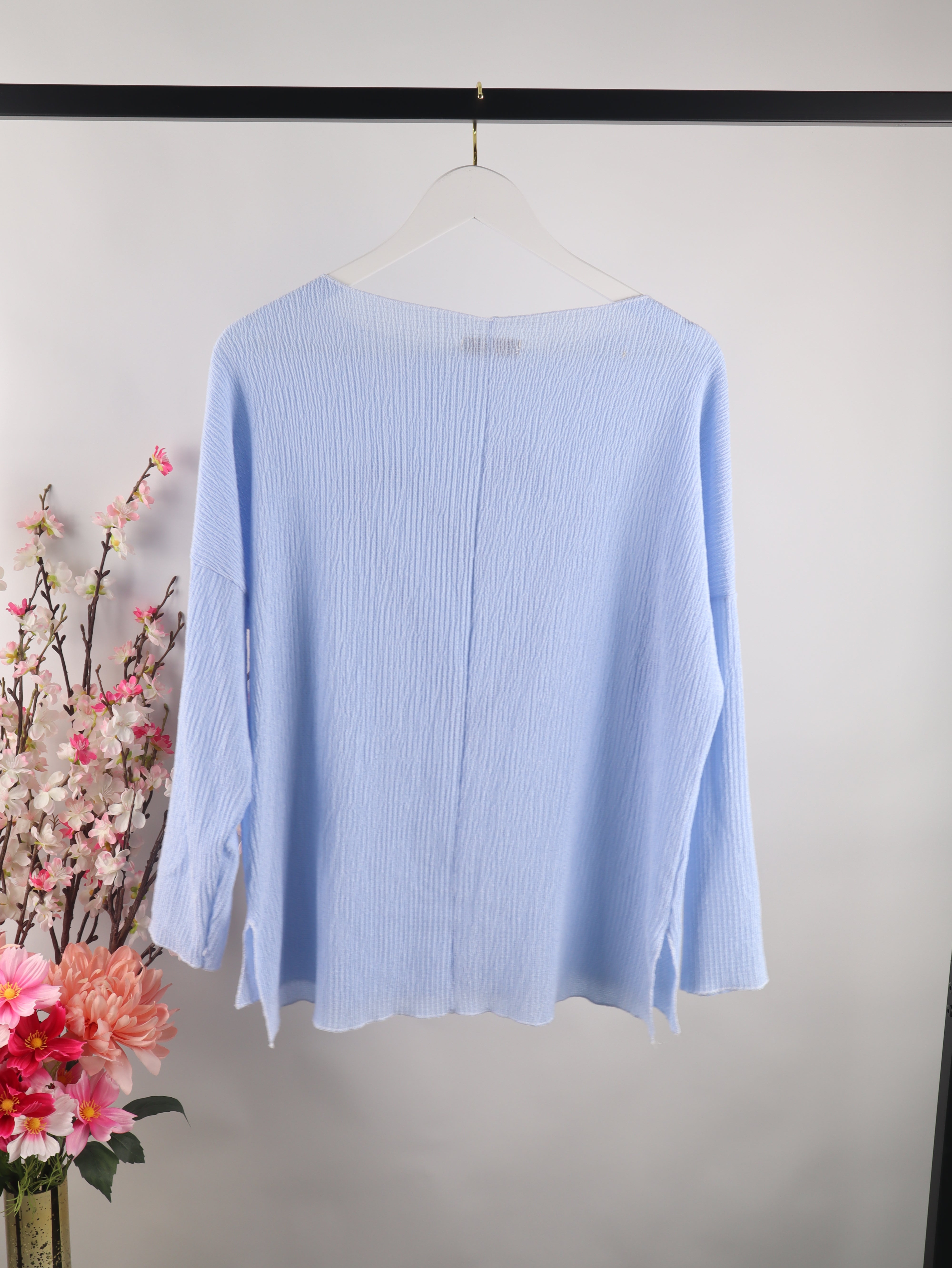 Langarmshirt "Glitzer-Herz"