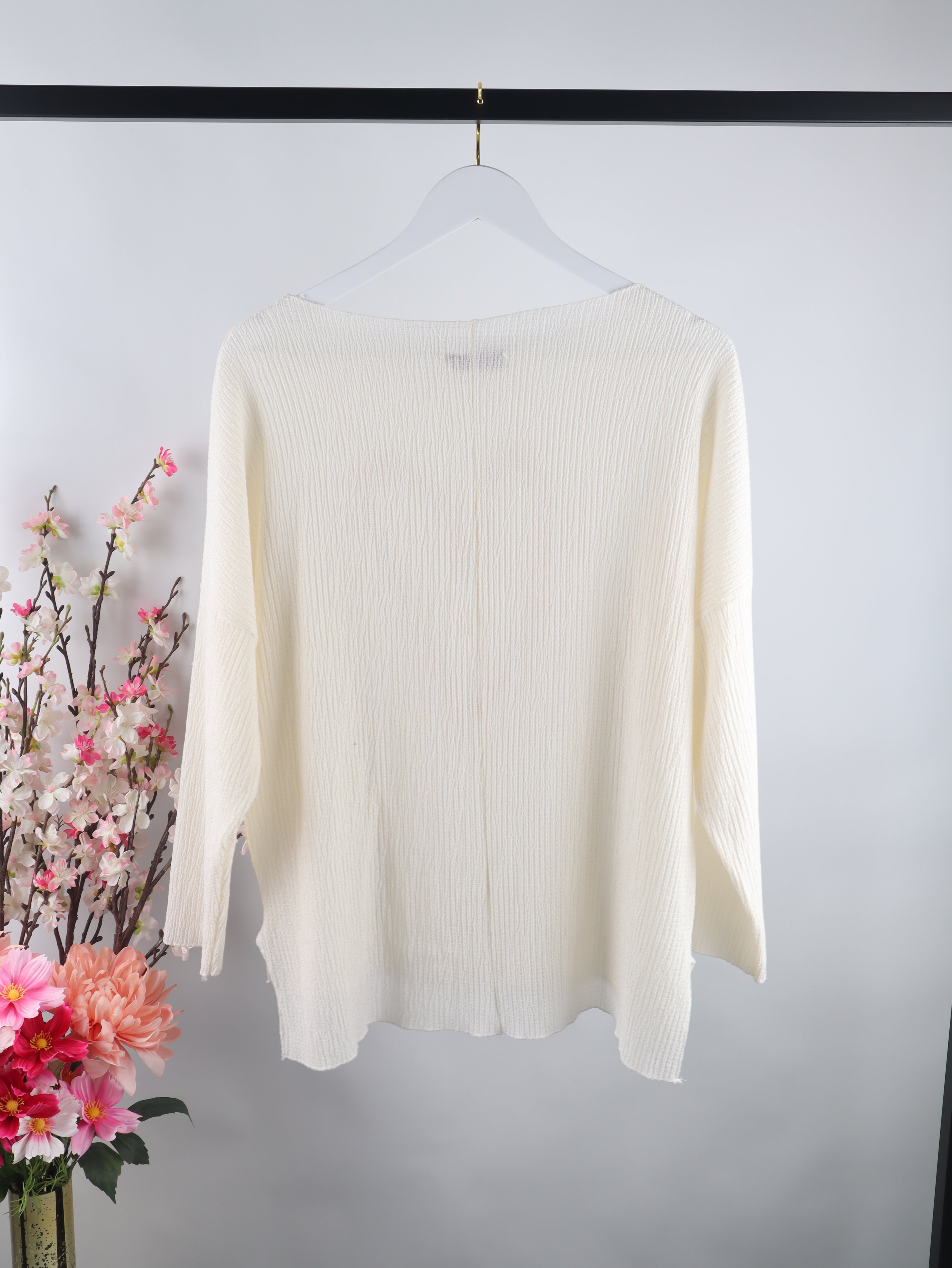 Langarmshirt "Glitzer-Herz"