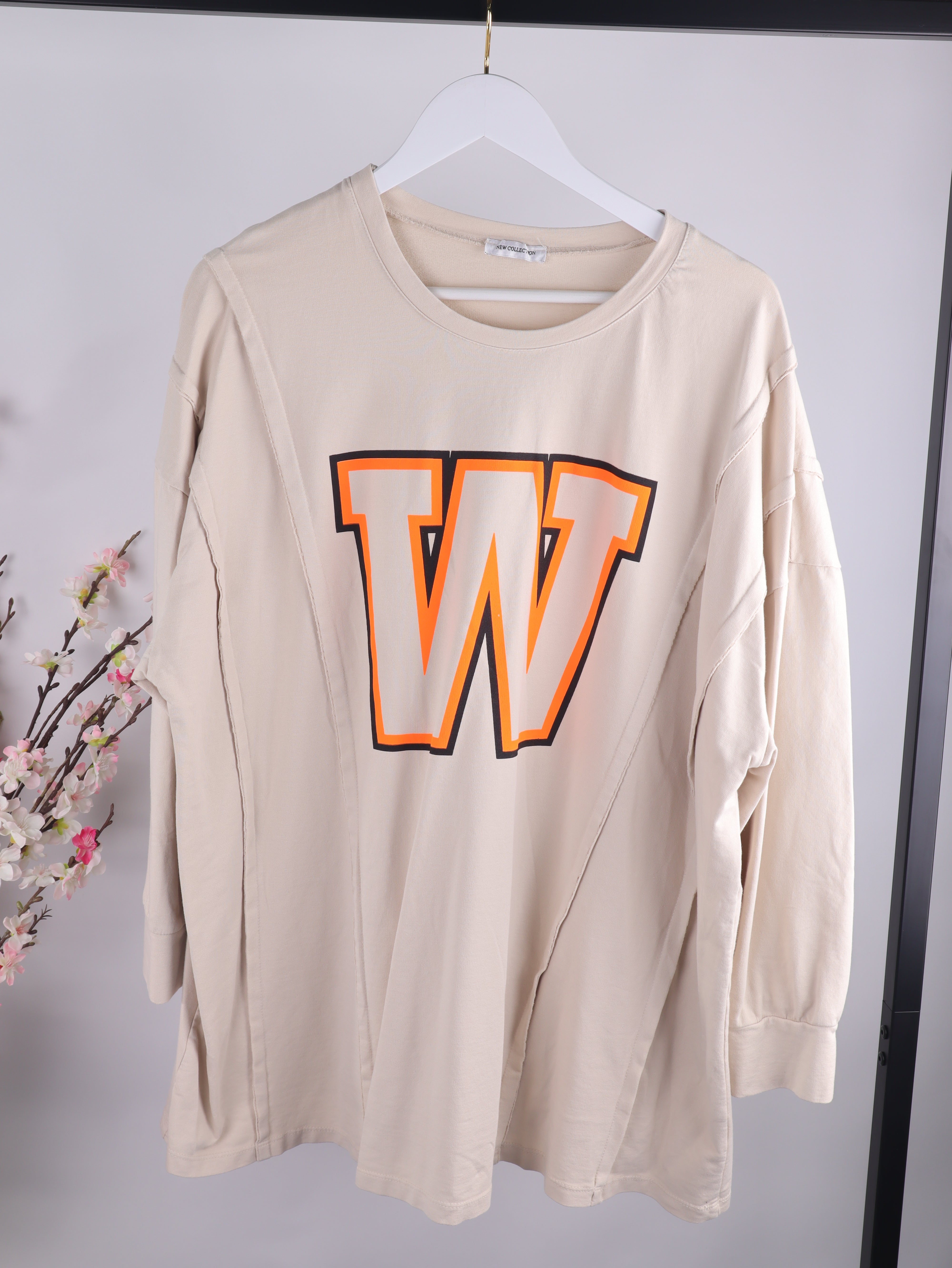 Oversize Langarmshirt