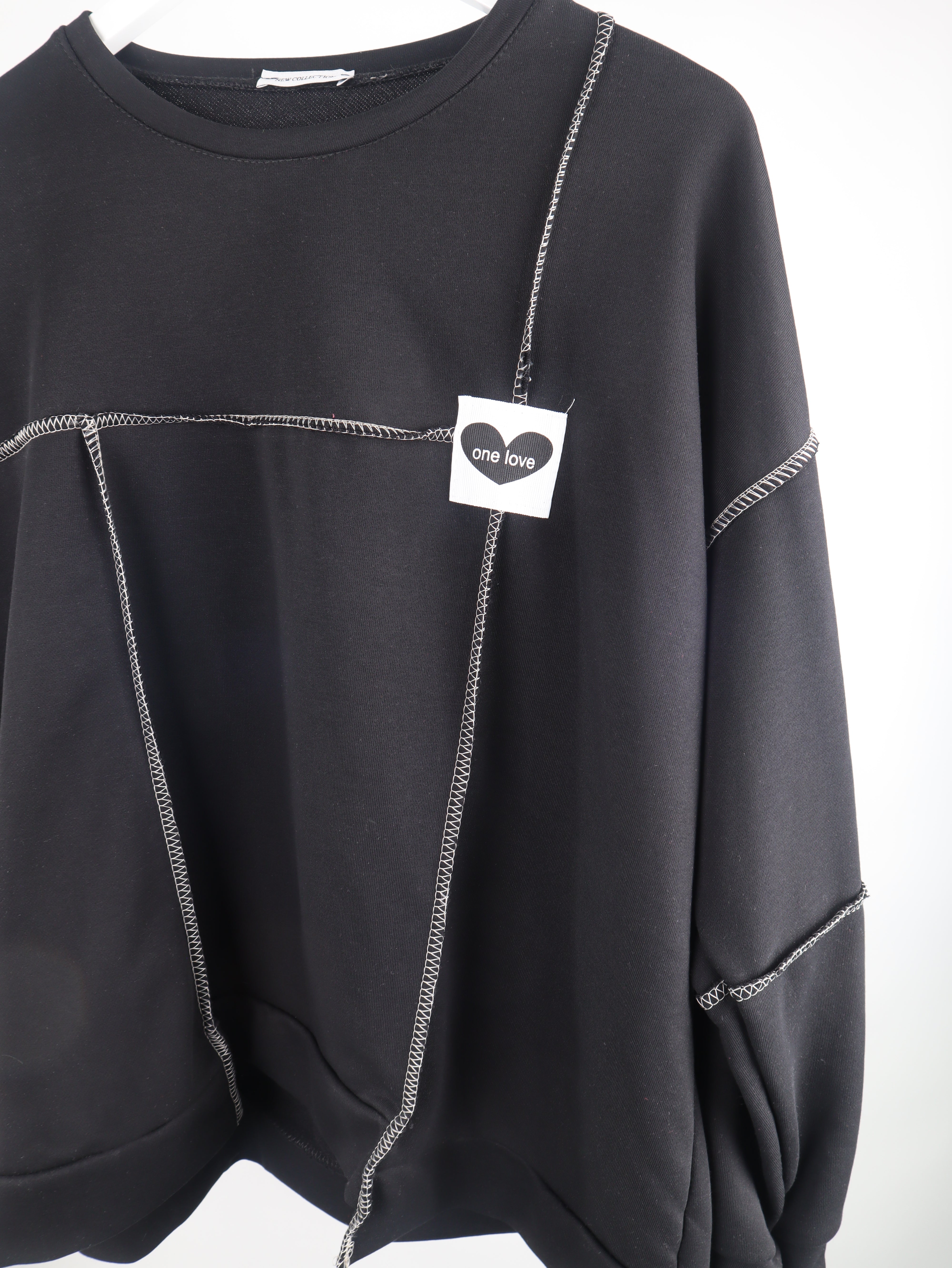 Oversize Sweatshirt "One Love“