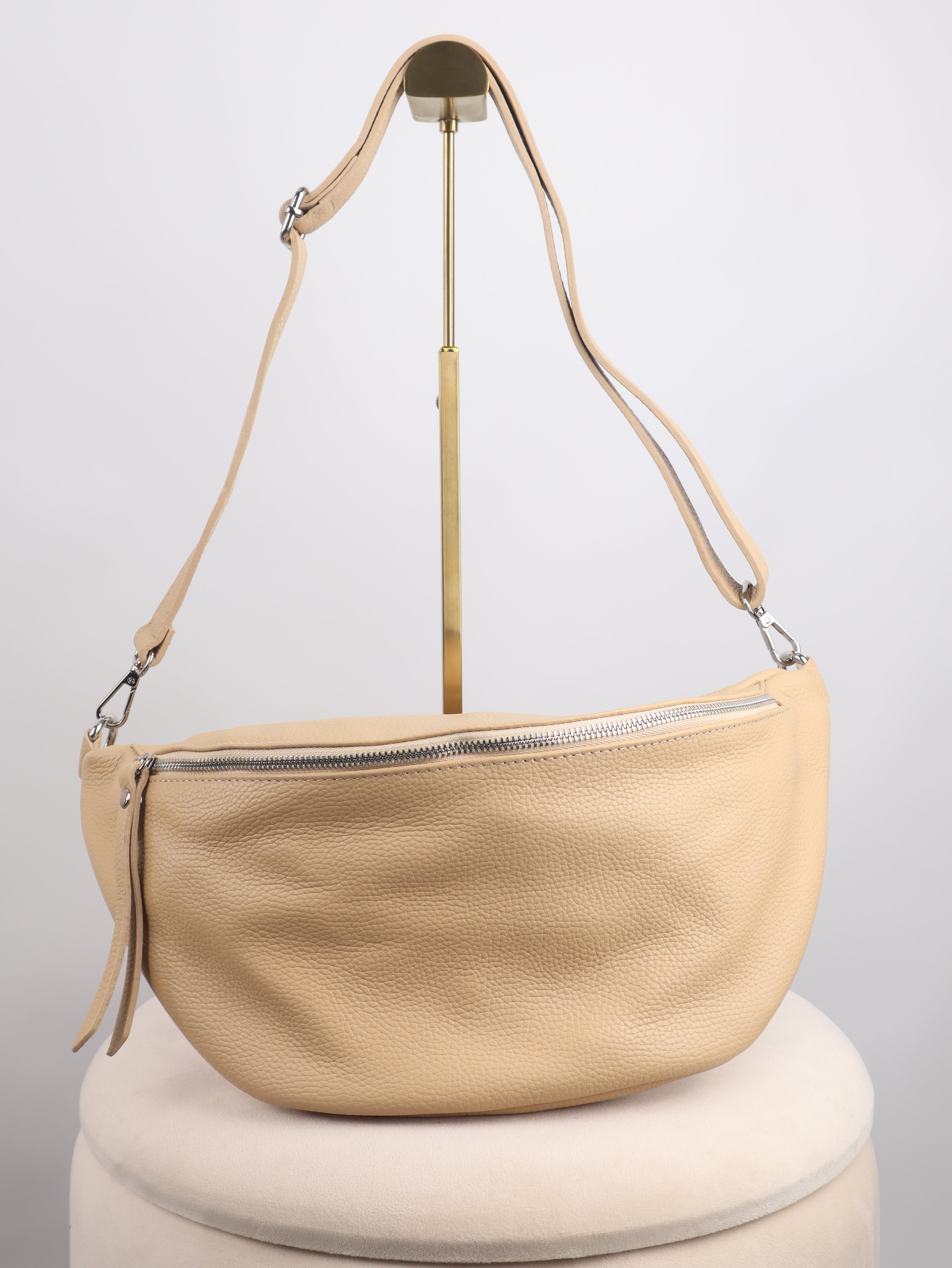Leder Bauchtasche - ELISA - Large