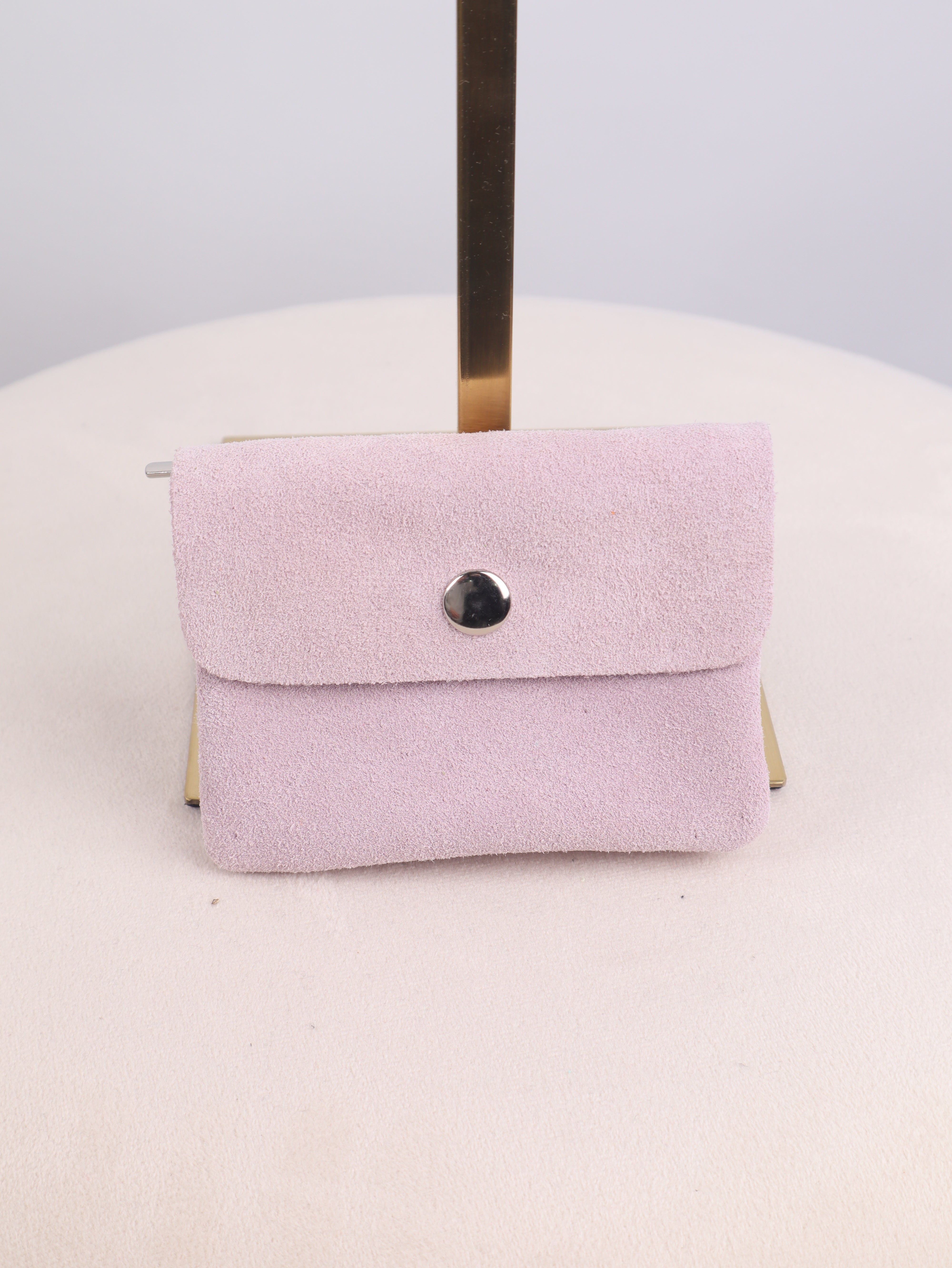 Veloursleder Geldbörse Small