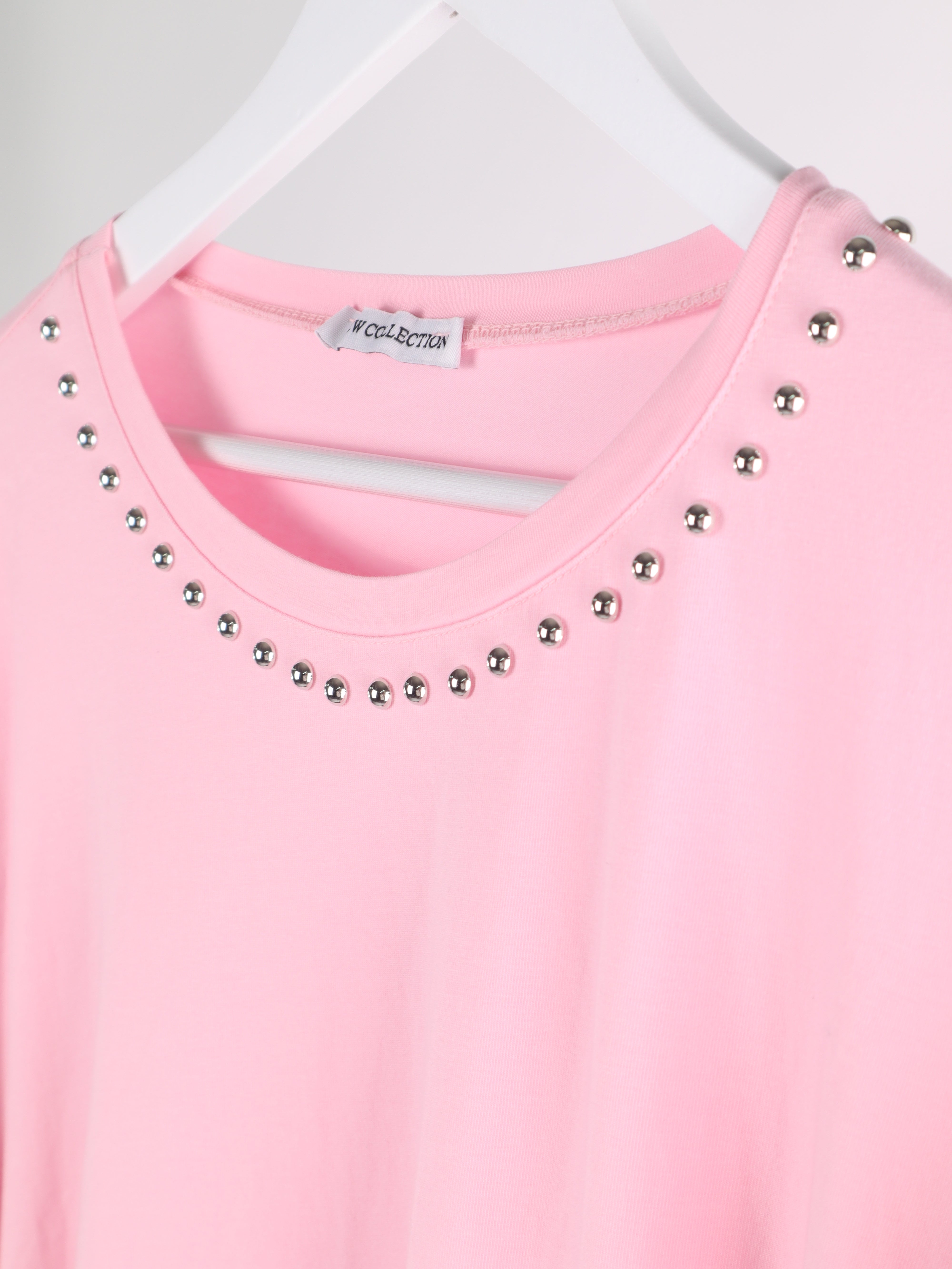 Oversize T-Shirt mit Nieten