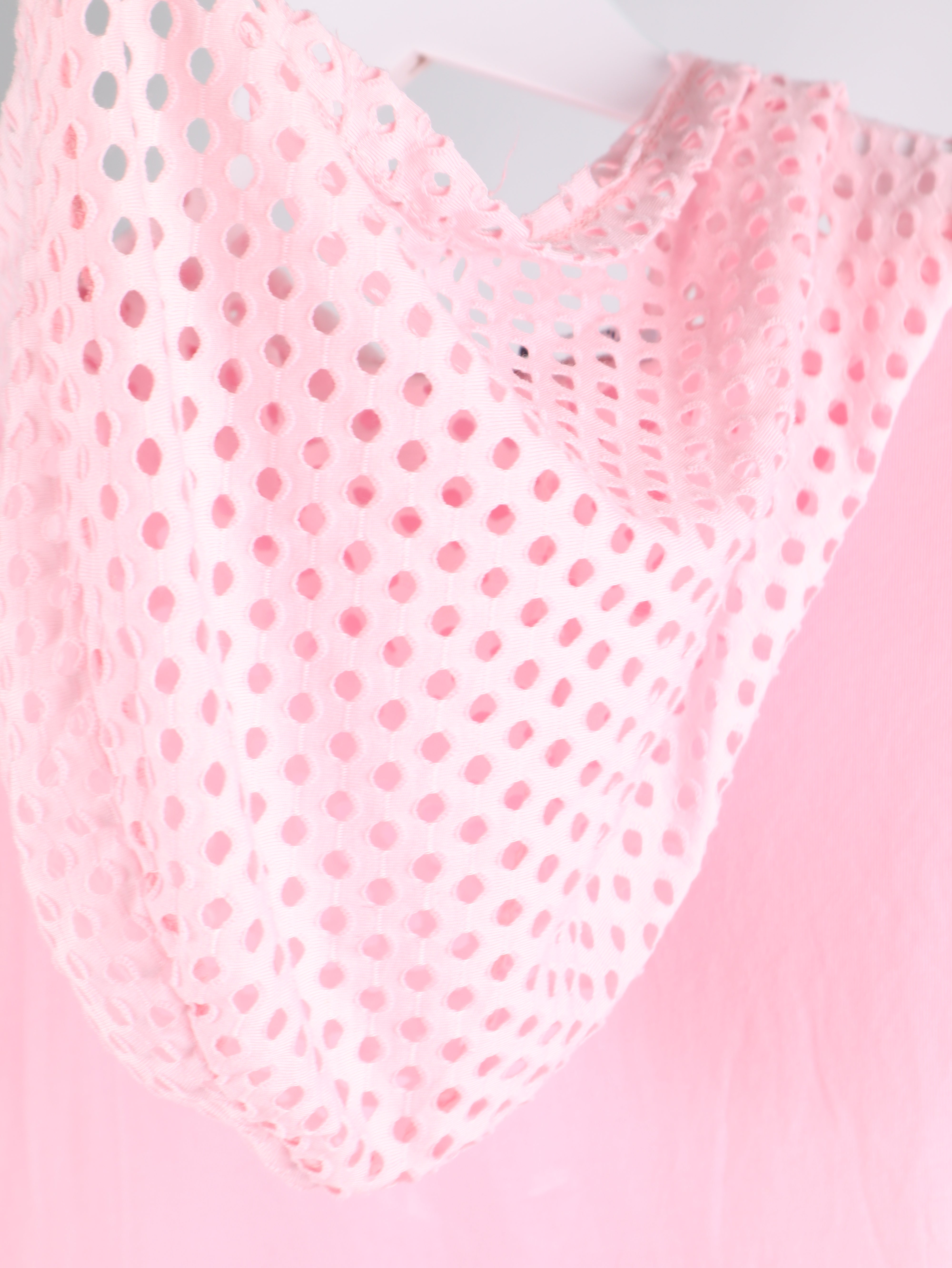 Oversize Shirt „L’AMOUR toujours“ mit Spitze & Kapuze