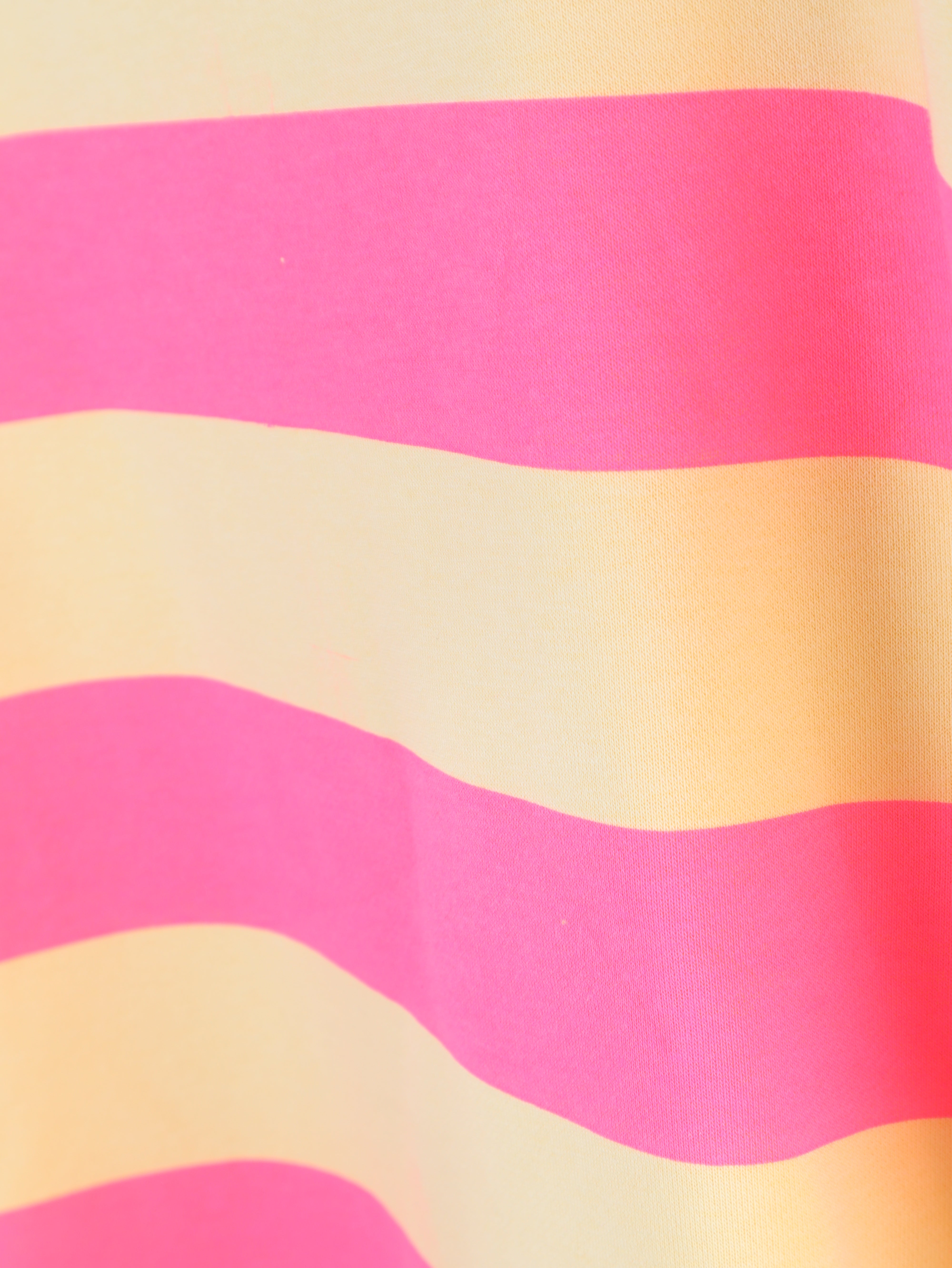 Kurzarm Sweater mit Streifen