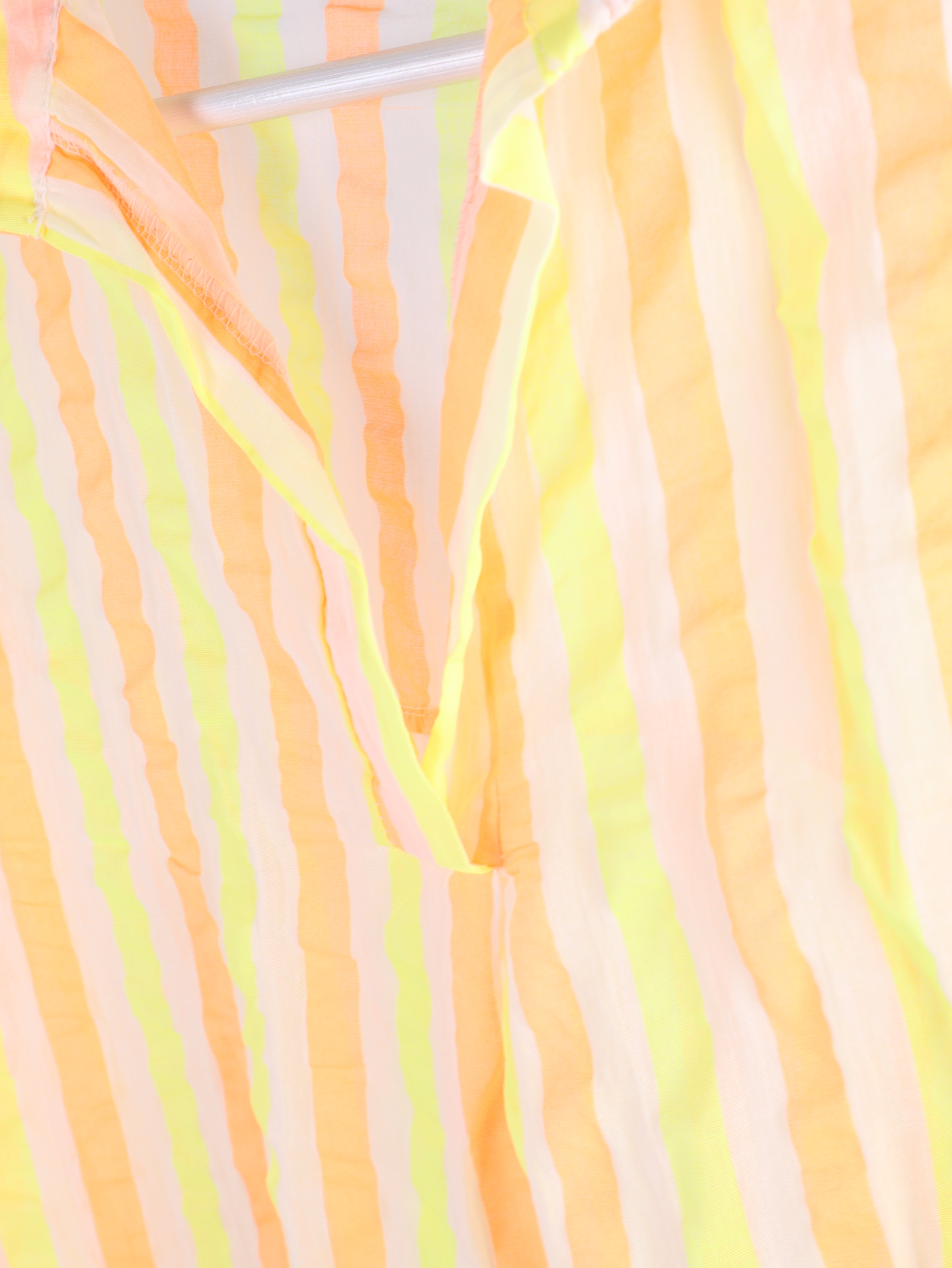 Leichte Oversize Bluse mit Streifen