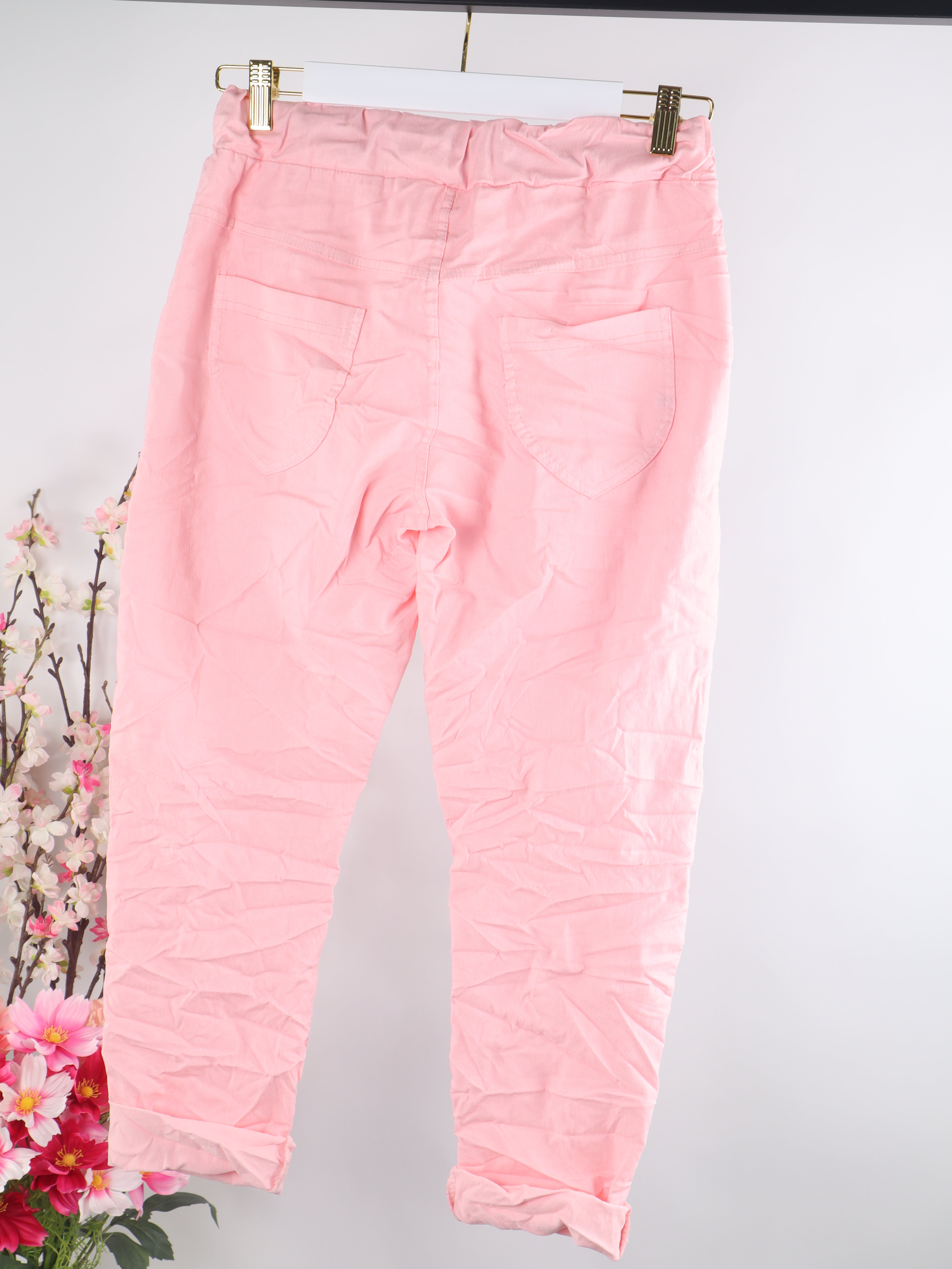 Stretch Hose mit Gummibund