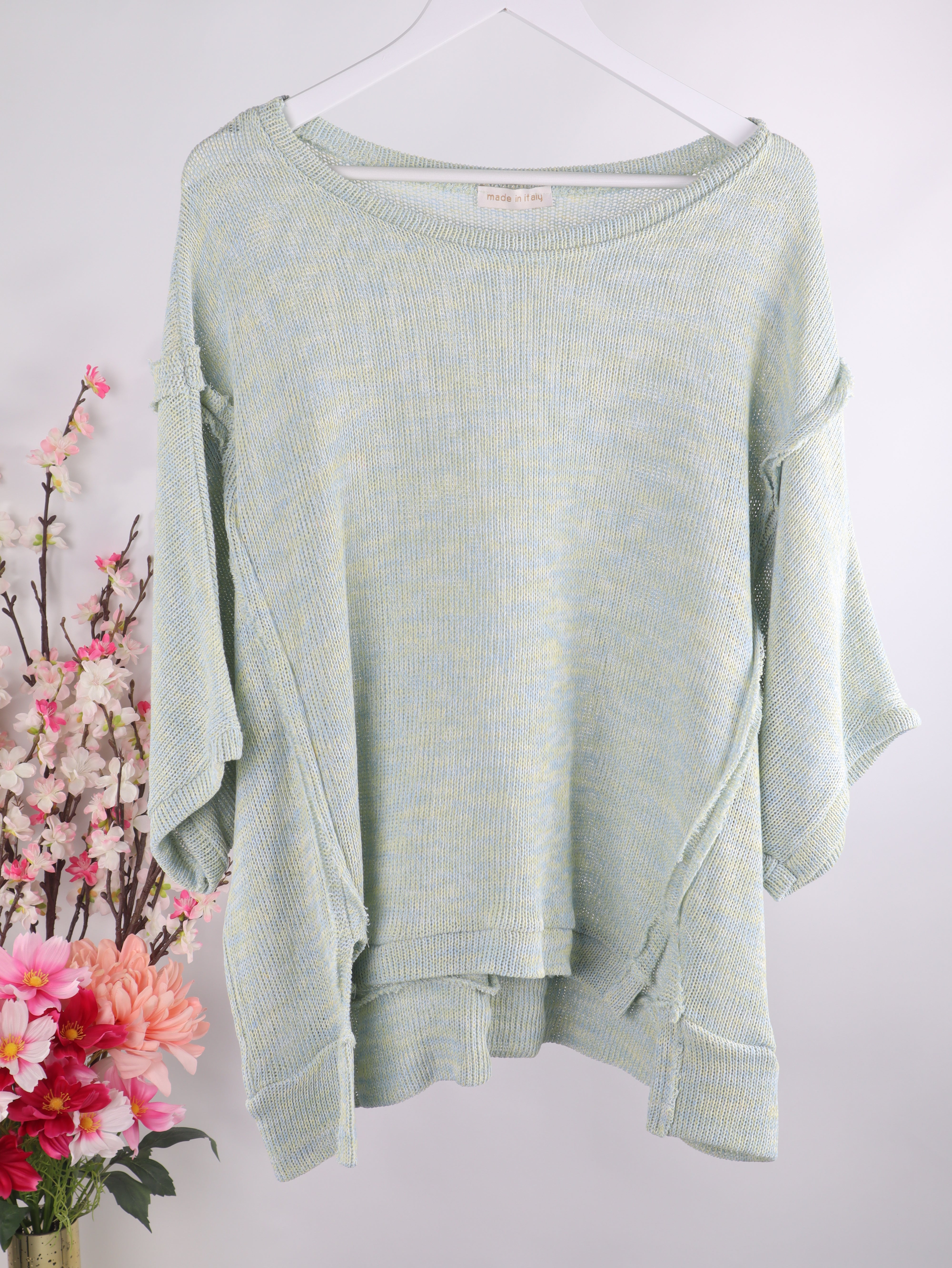 Oversize Häkelshirt