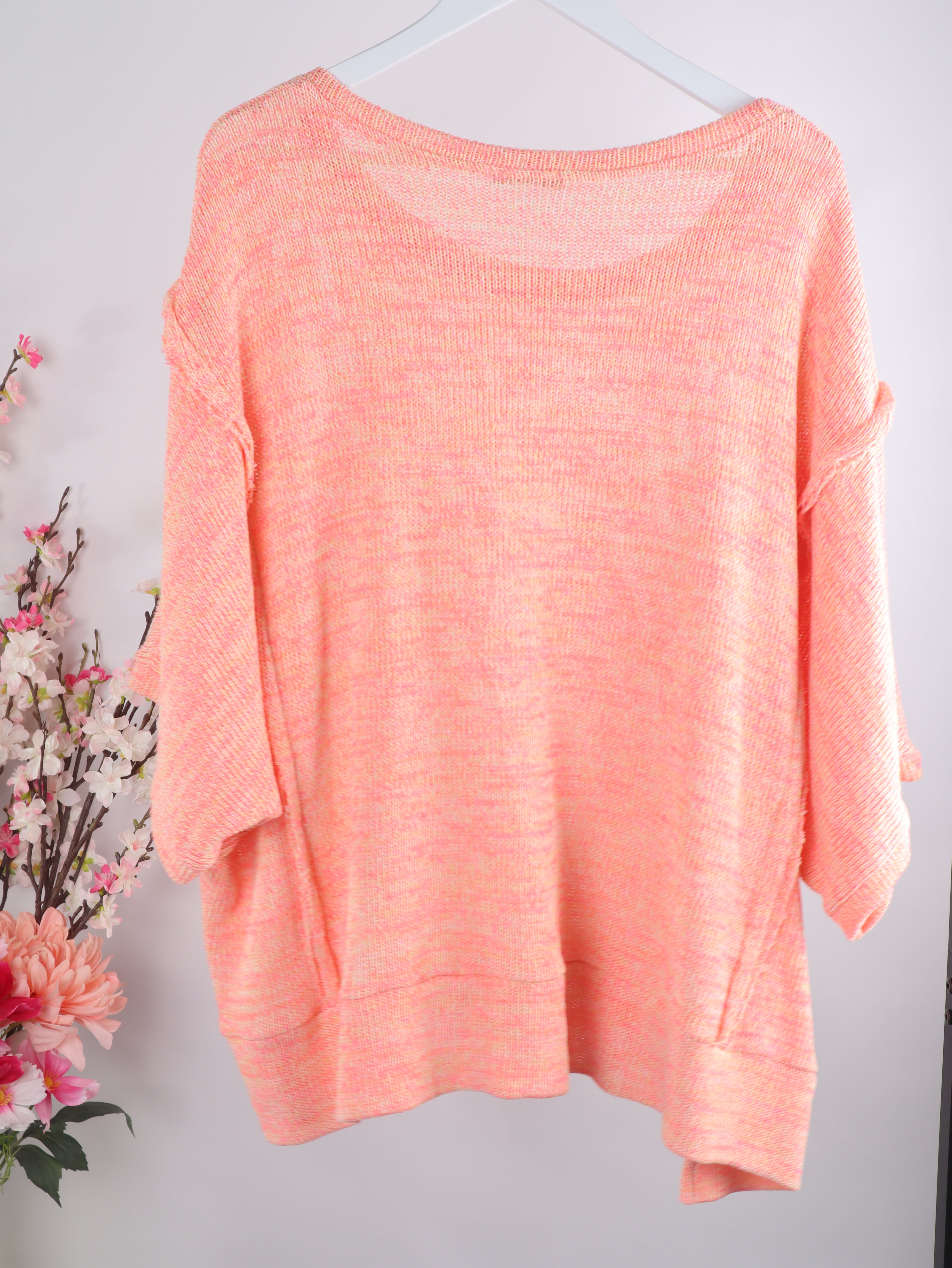 Oversize Häkelshirt