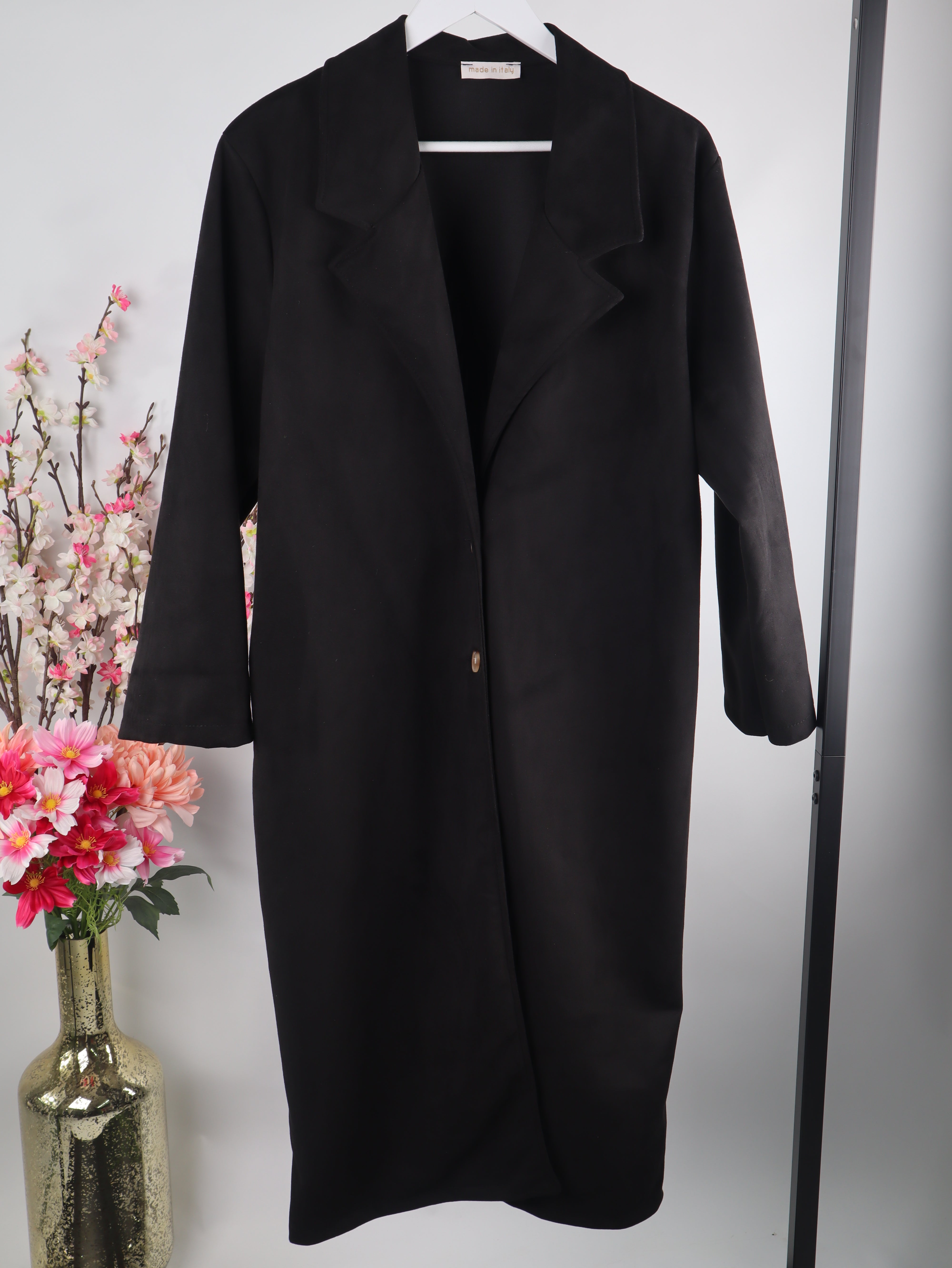 Langer Blazer-Mantel