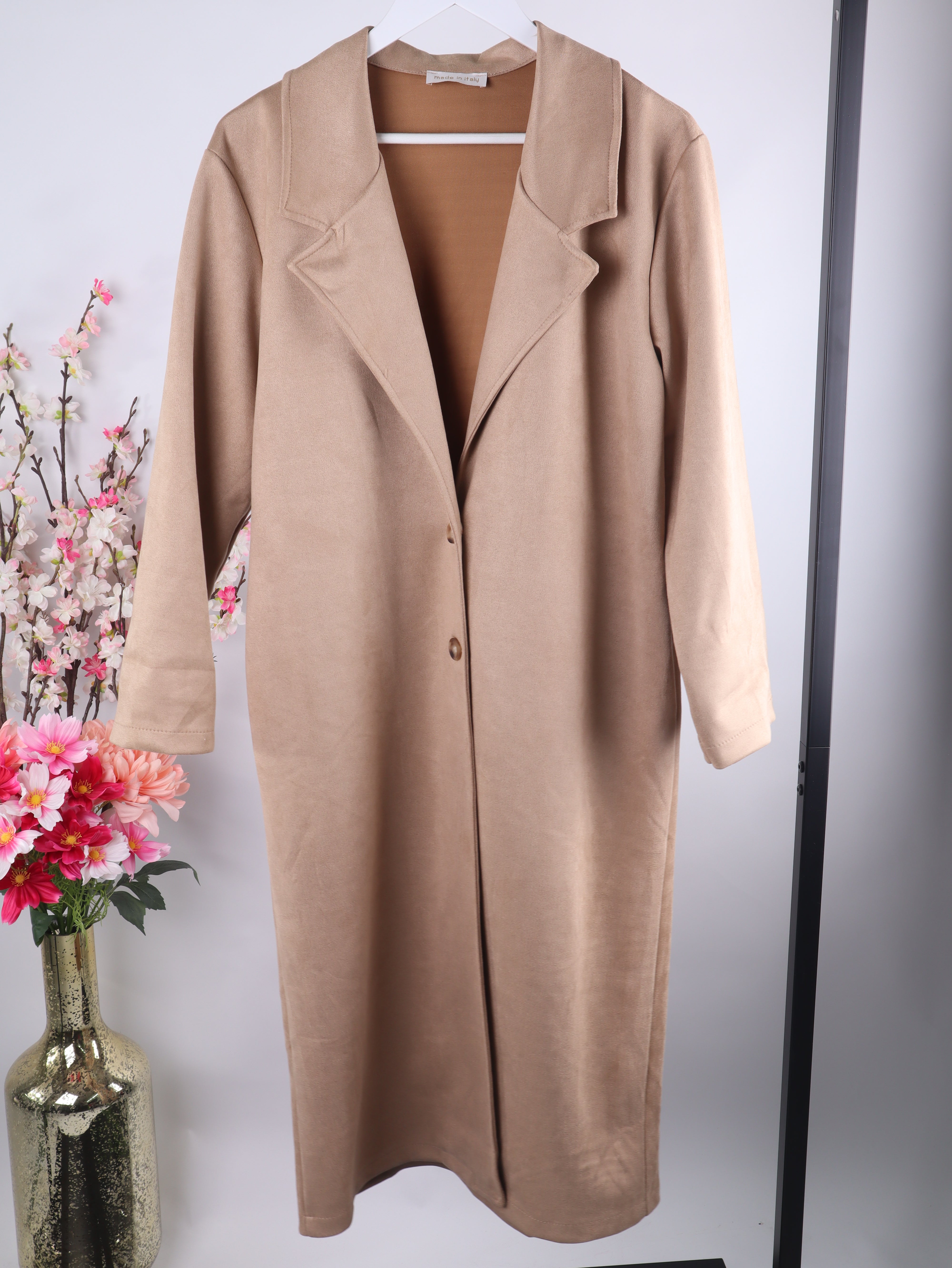 Langer Blazer-Mantel