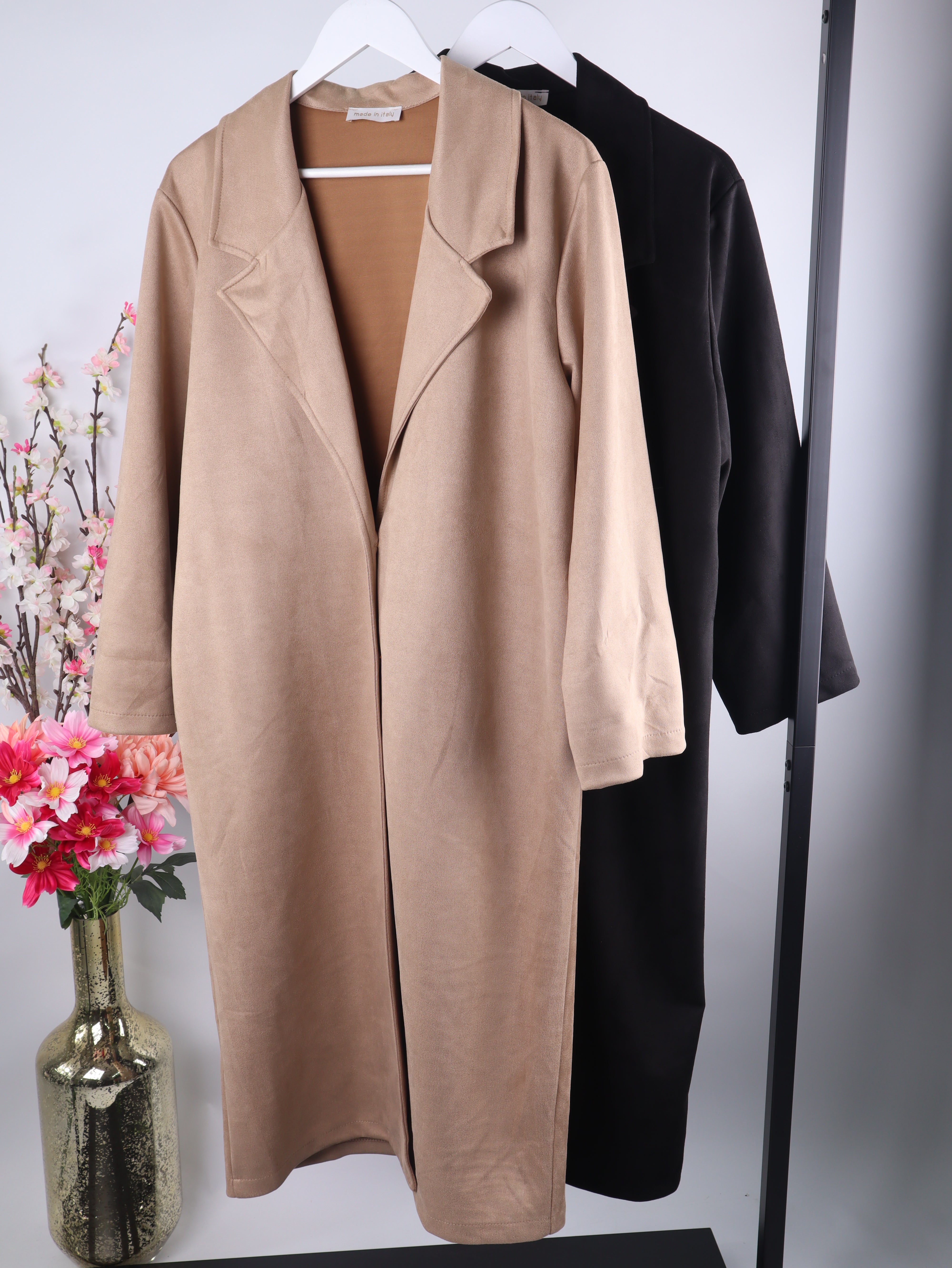 Langer Blazer-Mantel