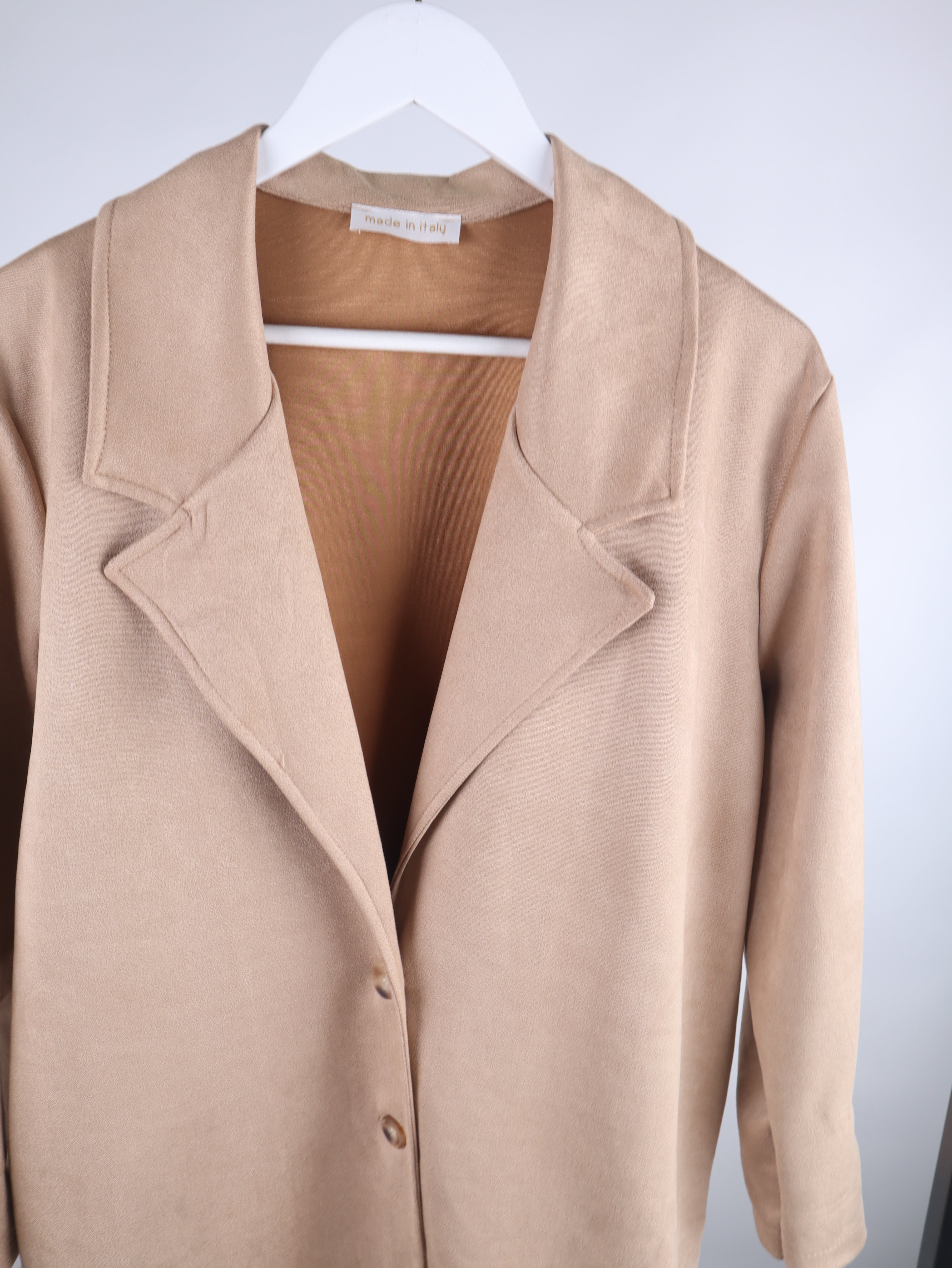 Langer Blazer-Mantel