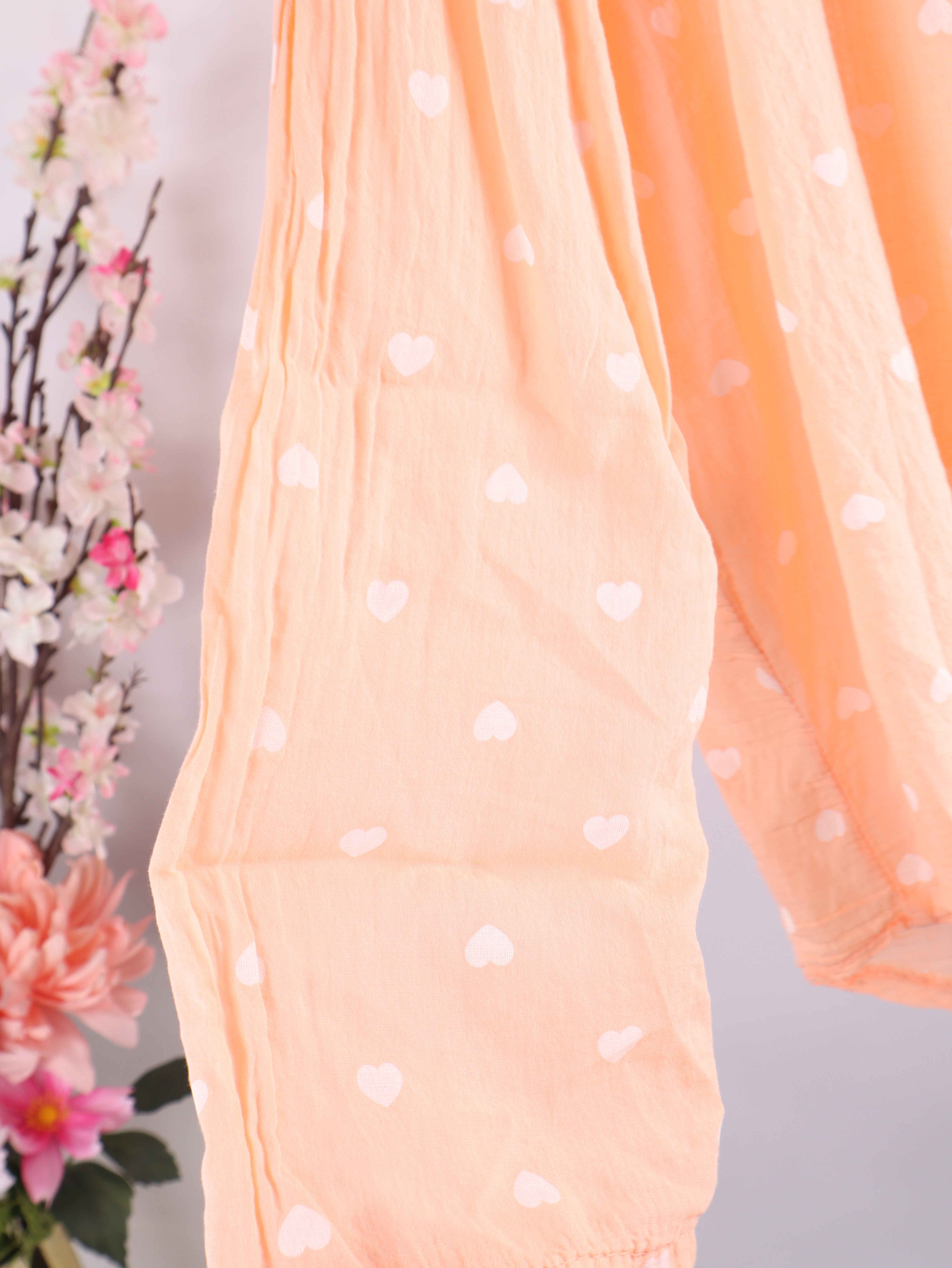 Leichte Bluse mit Herzen