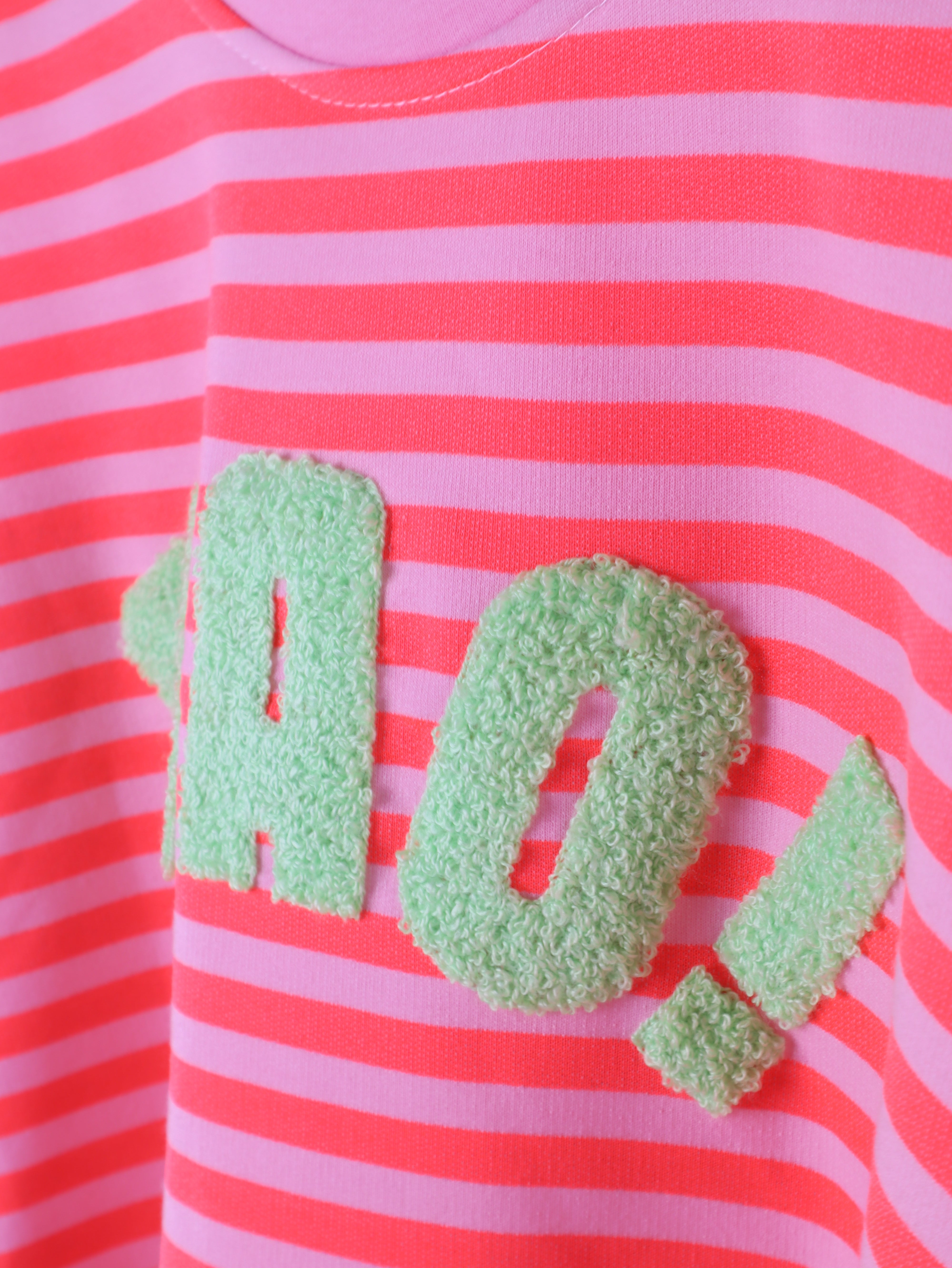 Gestreiftes Sweatshirt „CIAO“