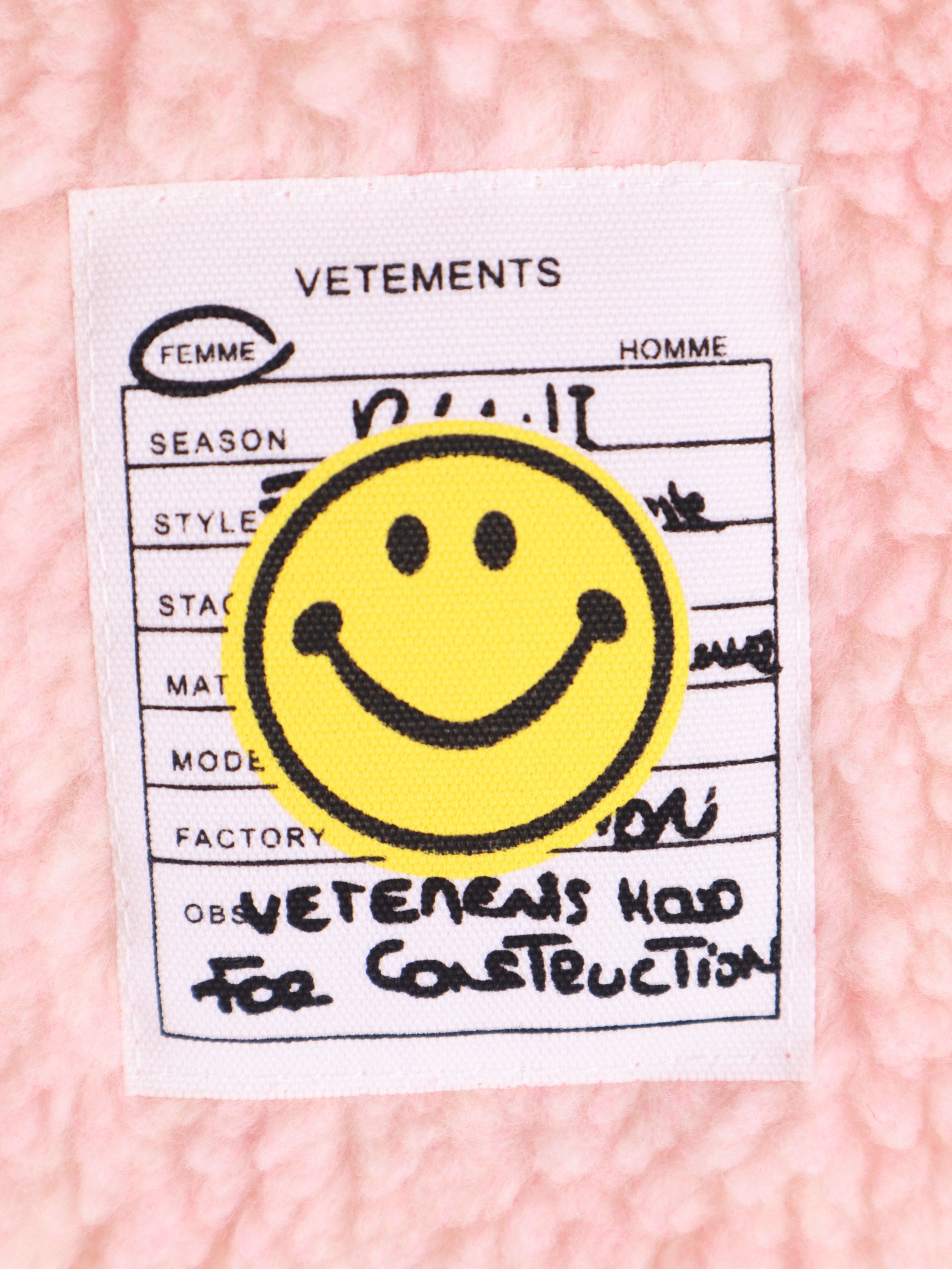 Teddy Weste SMILEY Patch