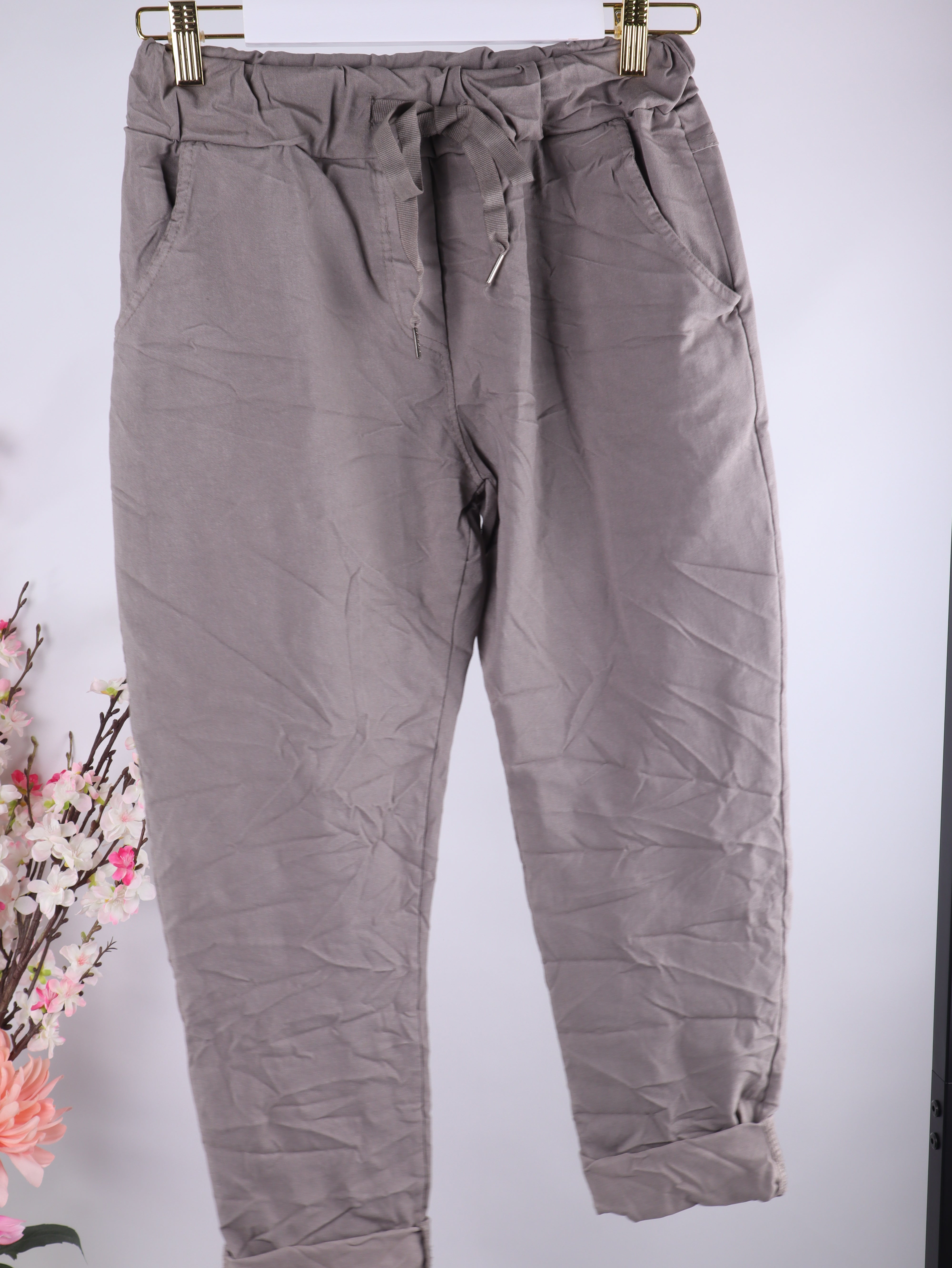 Stretch Hose mit Gummibund