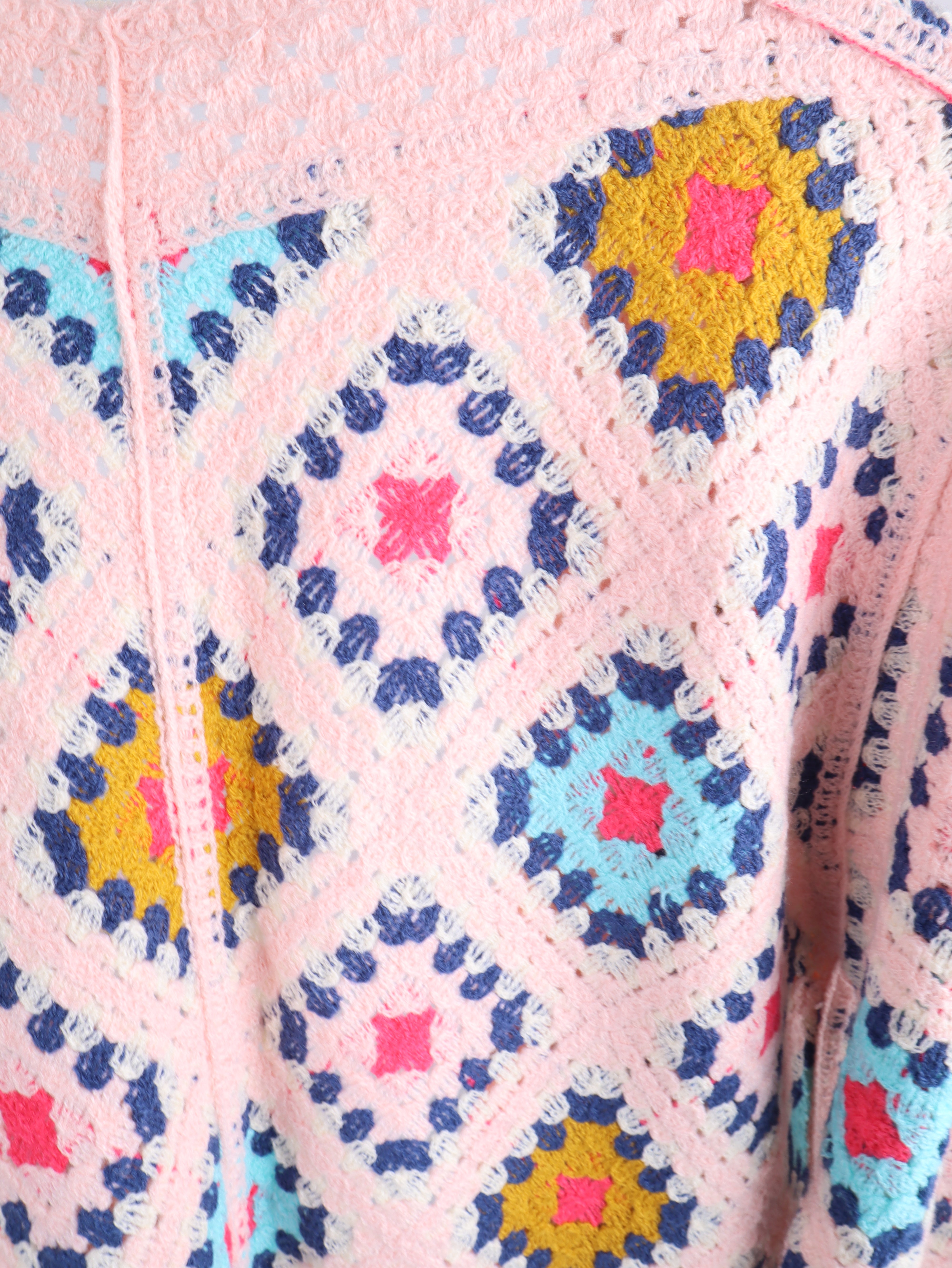 Crochet Cardigan Pastell