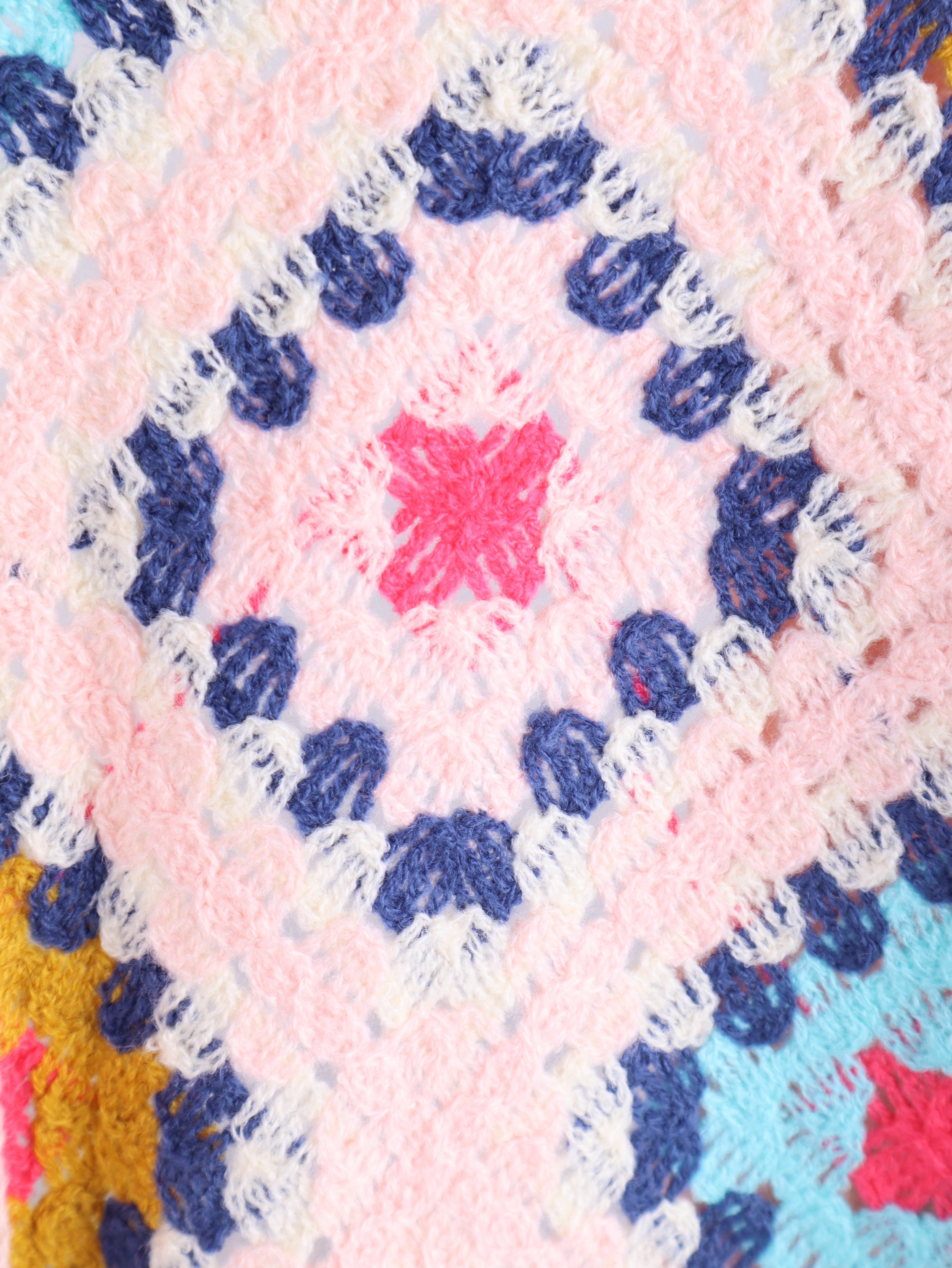 Crochet Cardigan Pastell