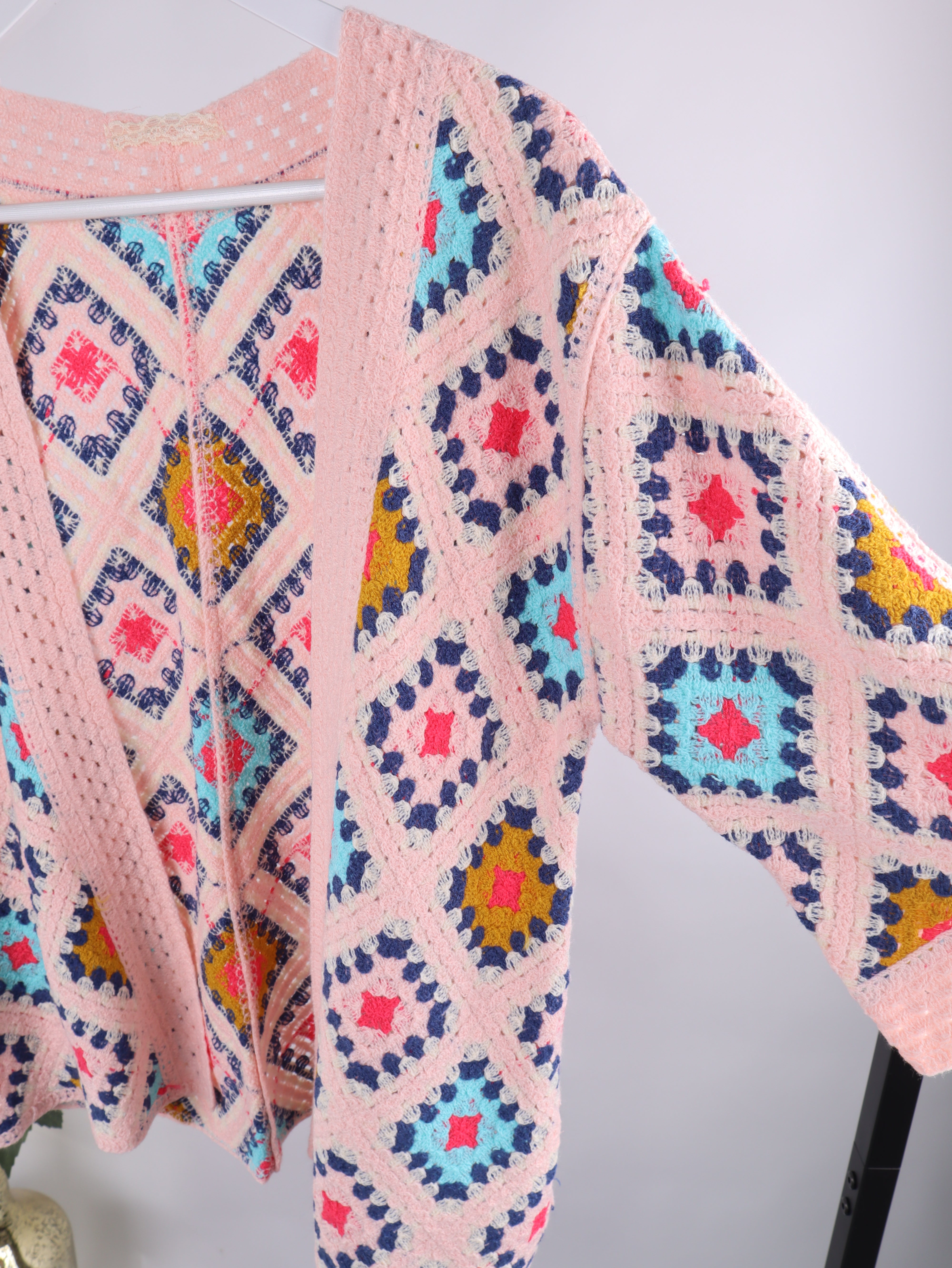 Crochet Cardigan Pastell