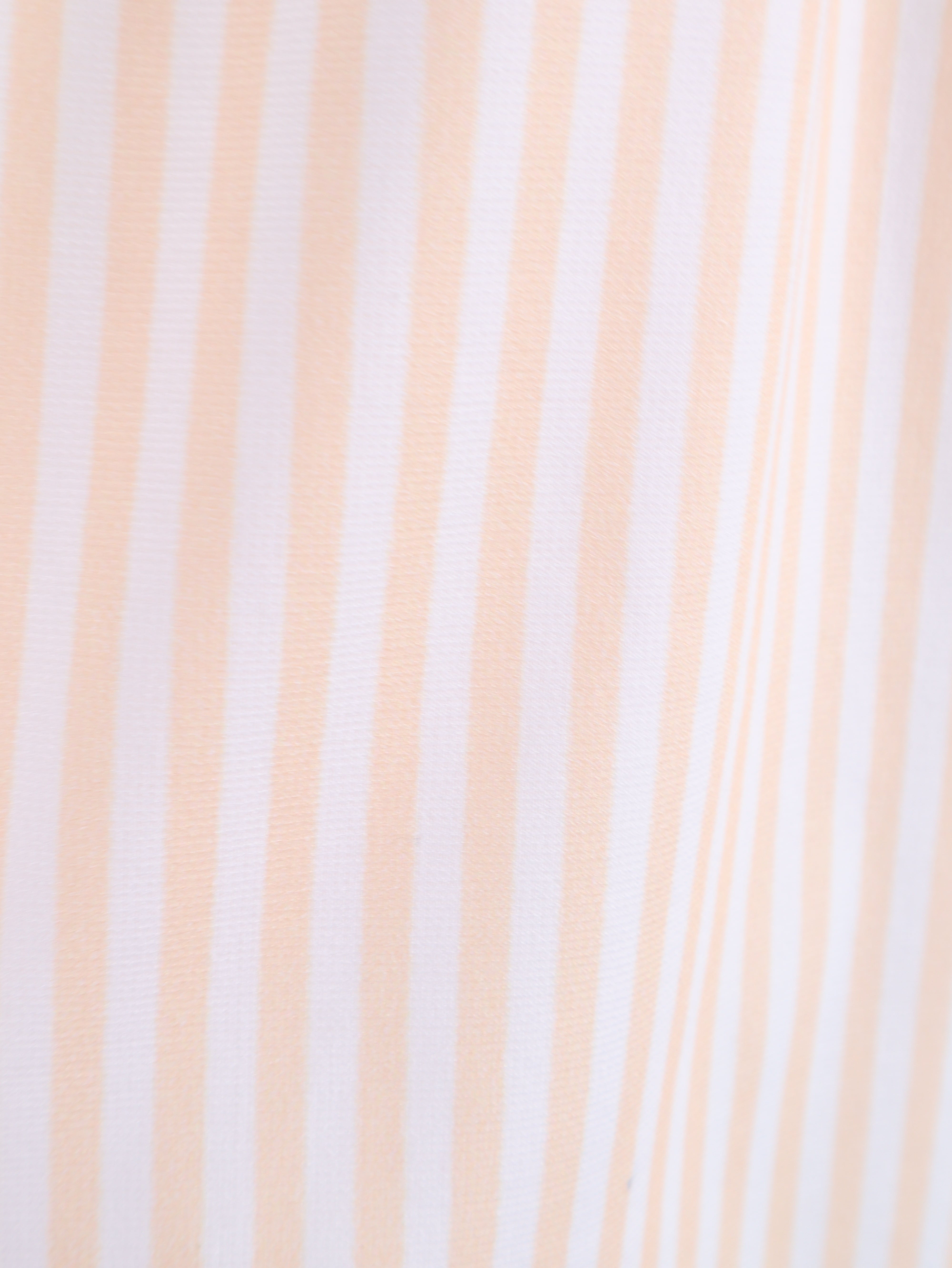 Streifen Stoffhose mit elastischem Bund & Gürtel