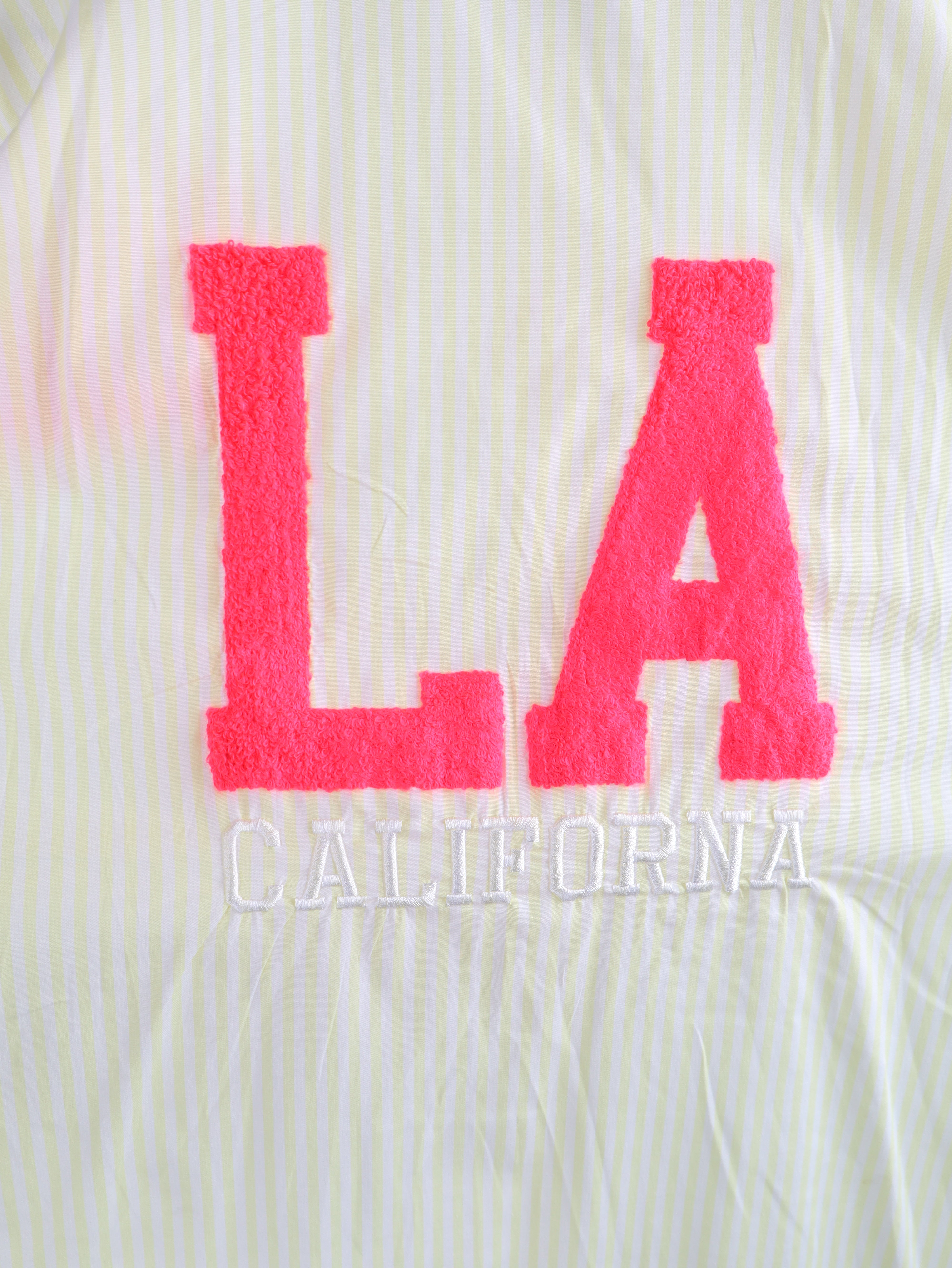 Gestreifte Oversize Hemd „LA California“