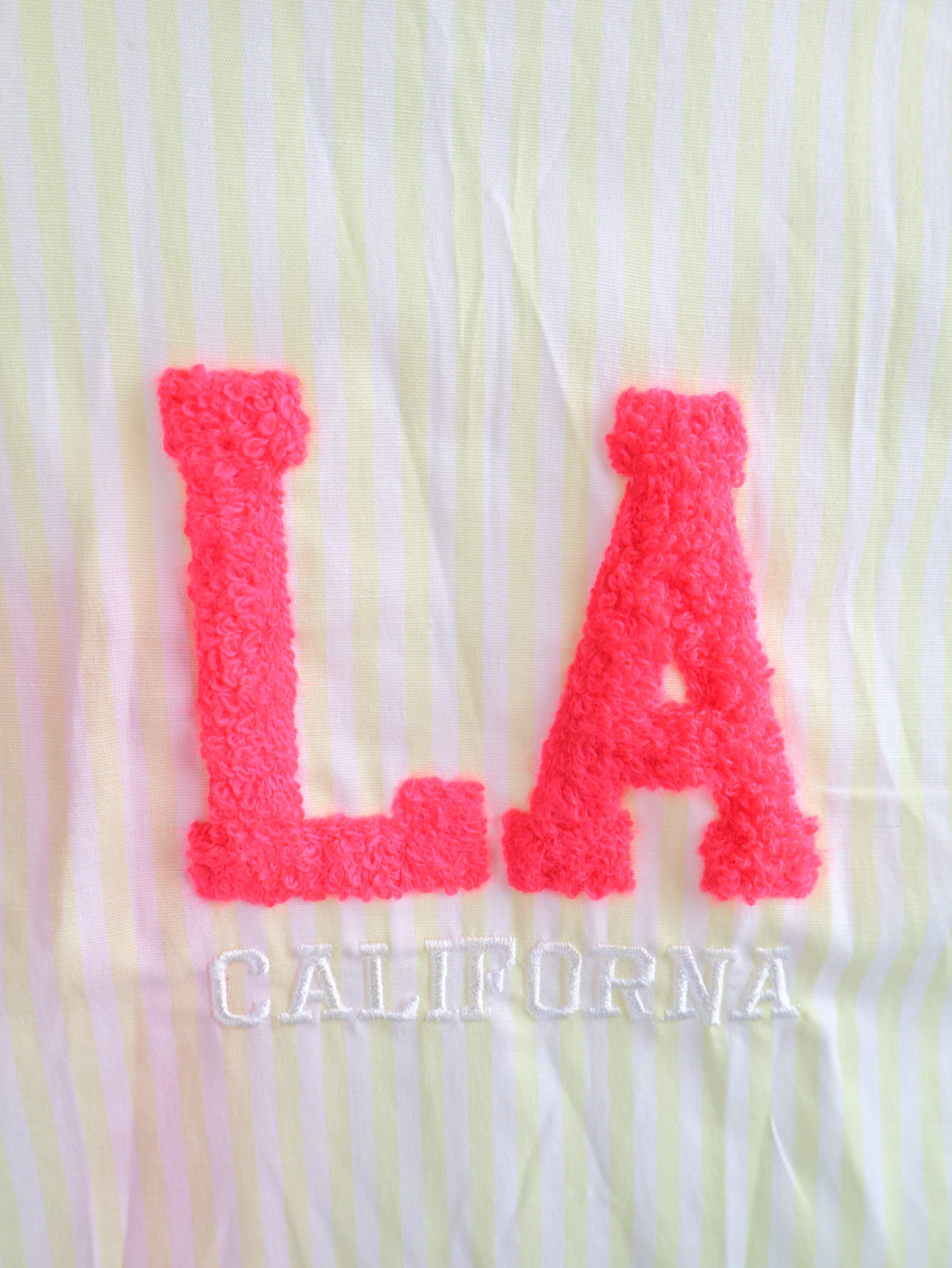 Gestreifte Oversize Hemd „LA California“