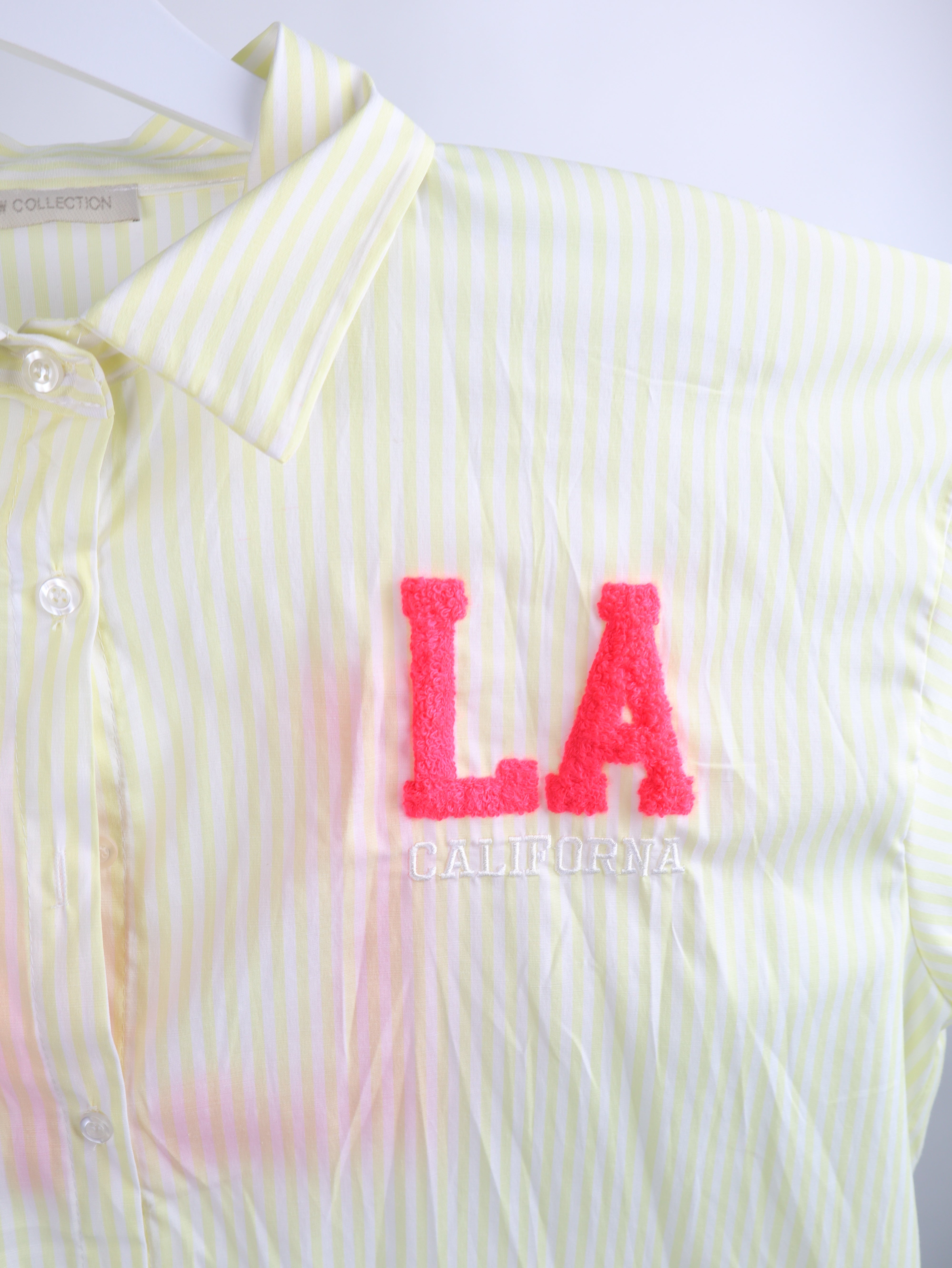 Gestreifte Oversize Hemd „LA California“