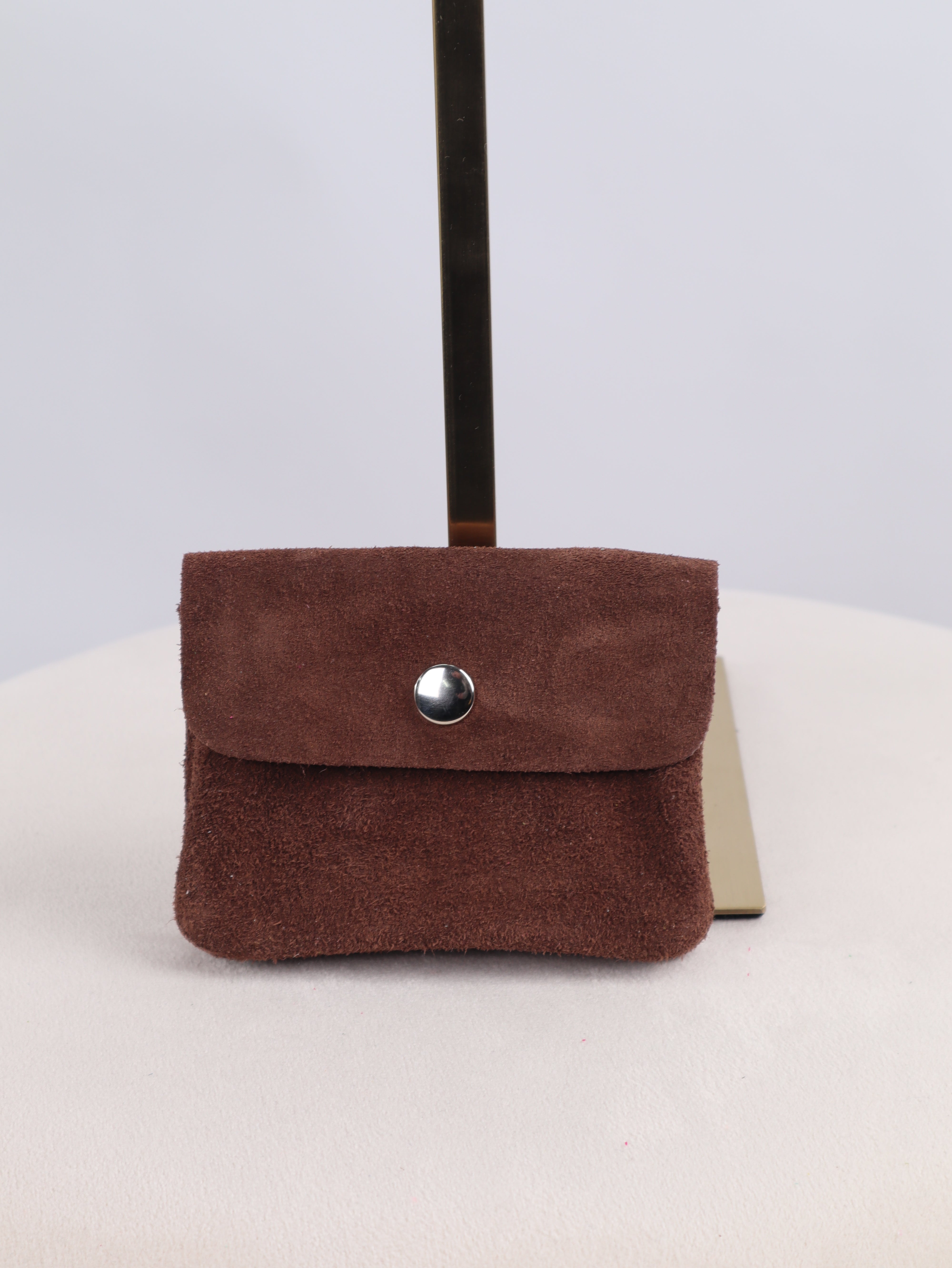 Veloursleder Geldbörse Small