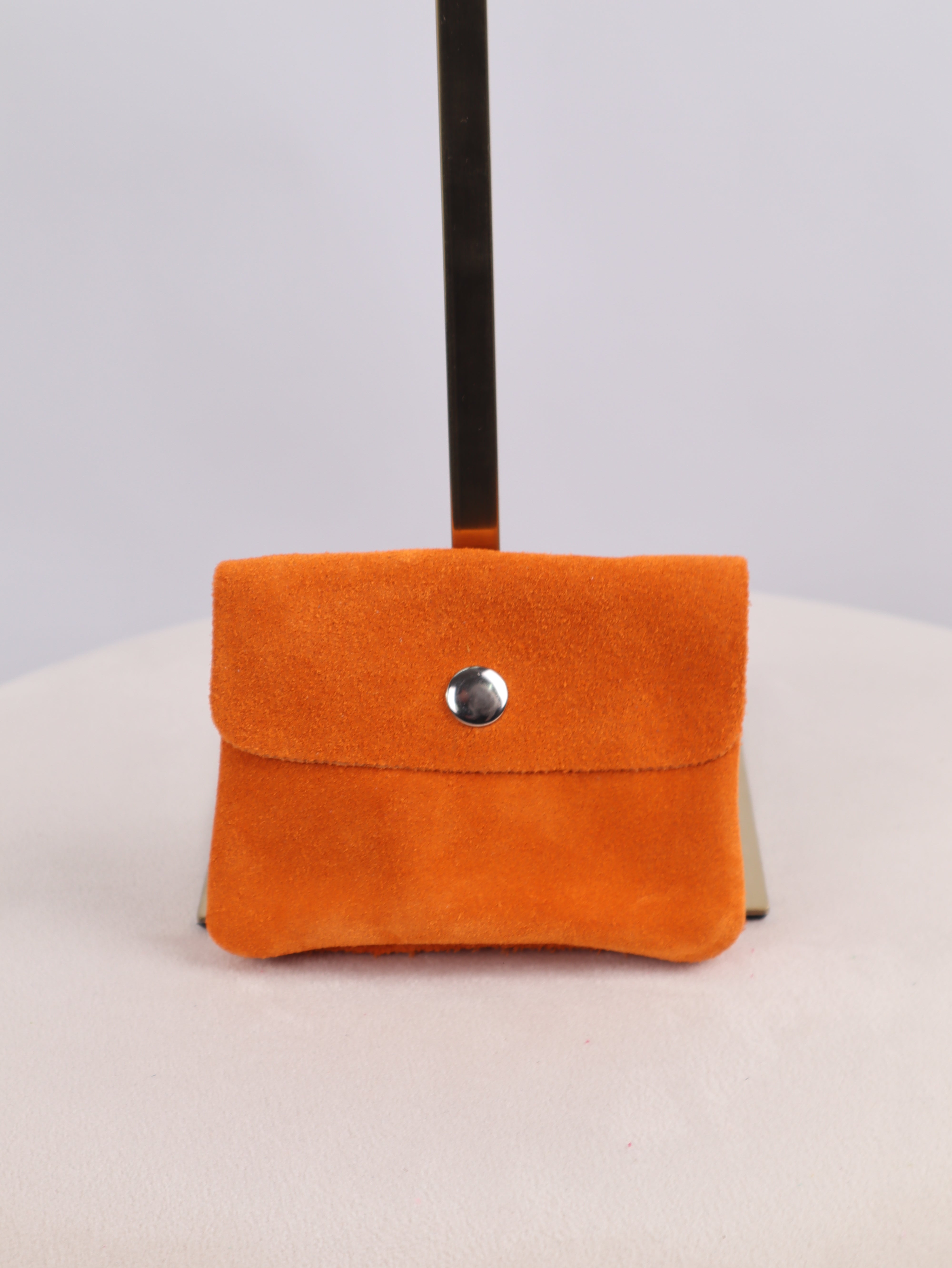 Veloursleder Geldbörse Small