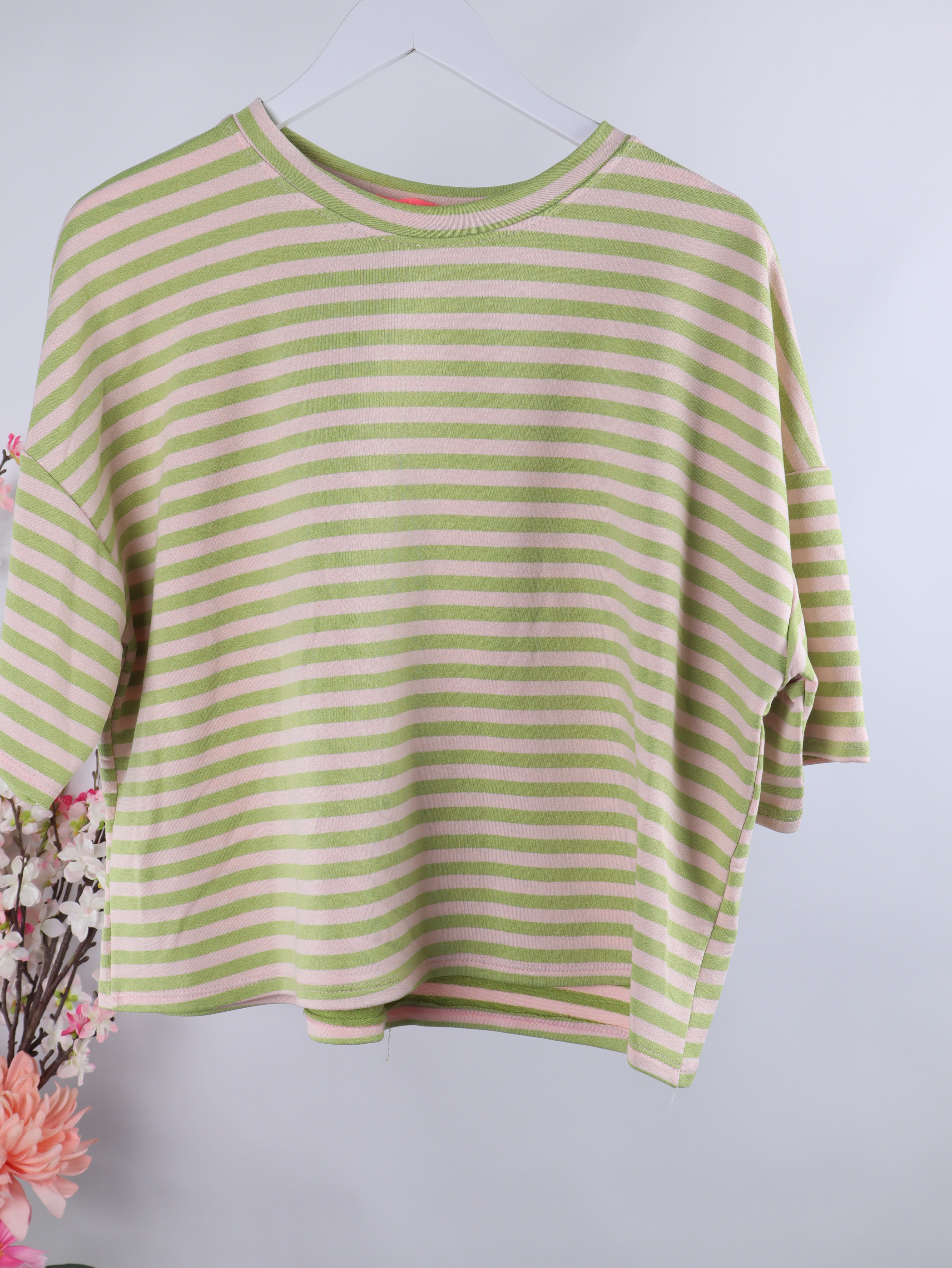 Streifenliebe Boxy-Shirt