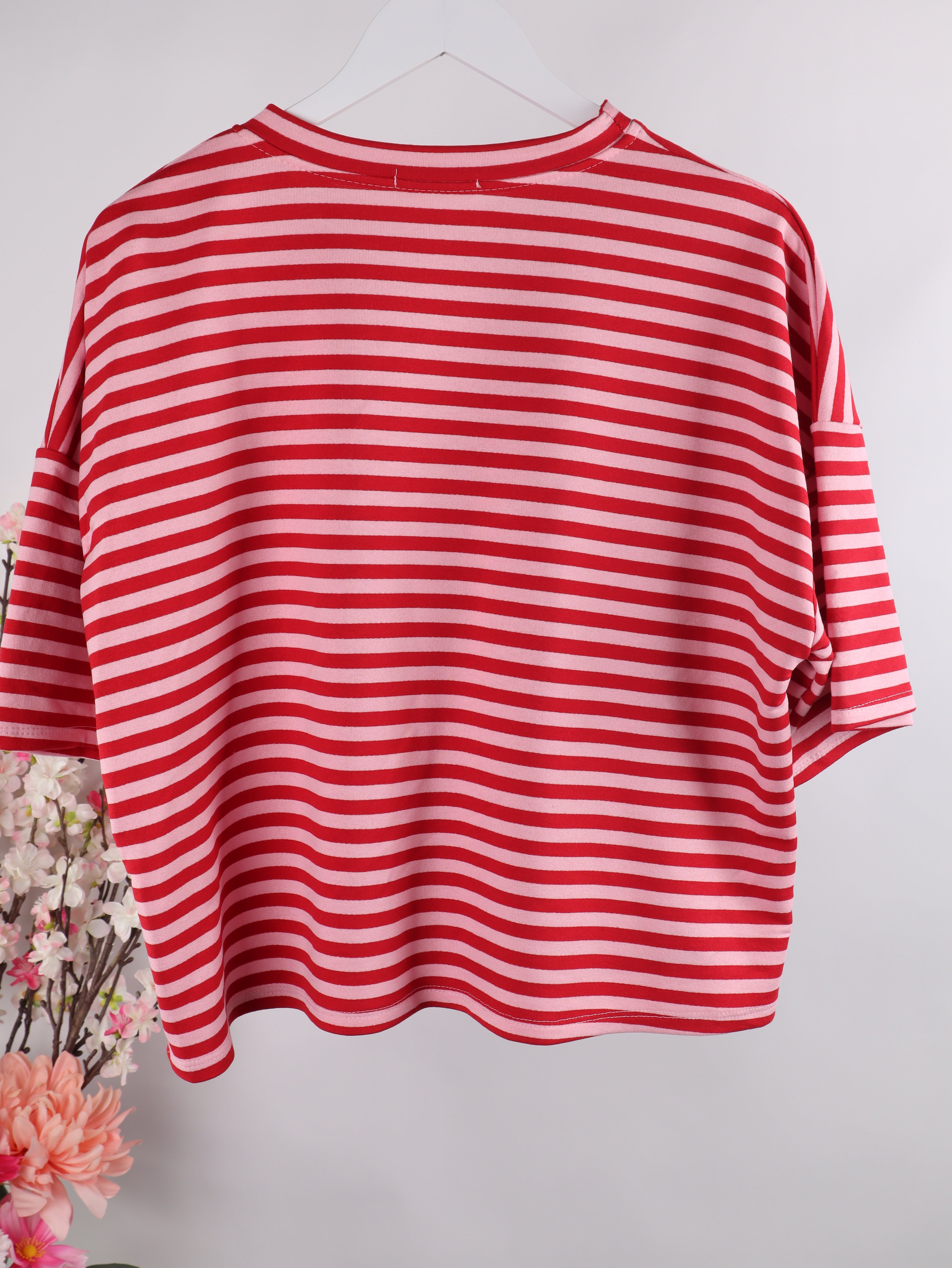 Streifenliebe Boxy-Shirt